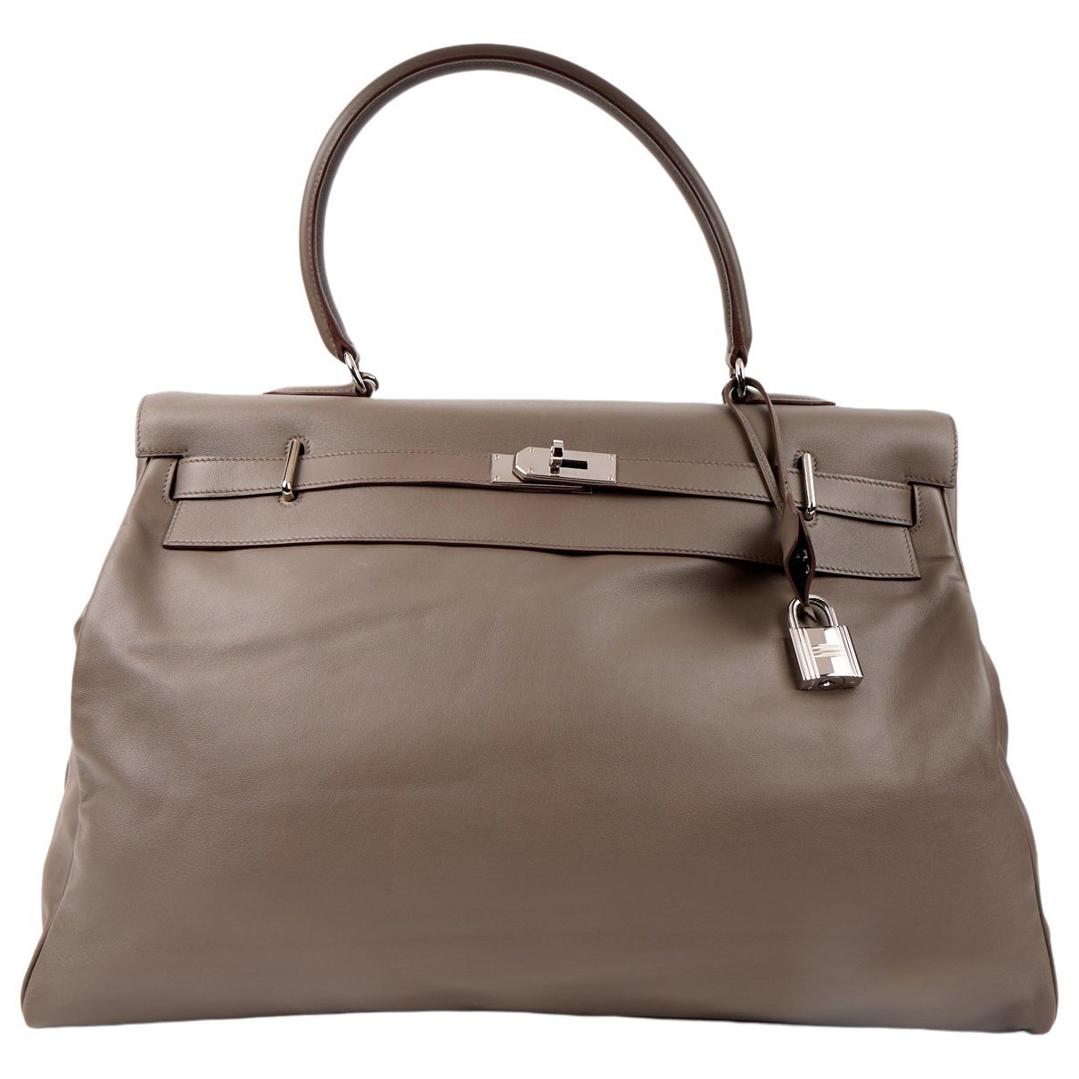 Kelly Voyage leather 24h bag