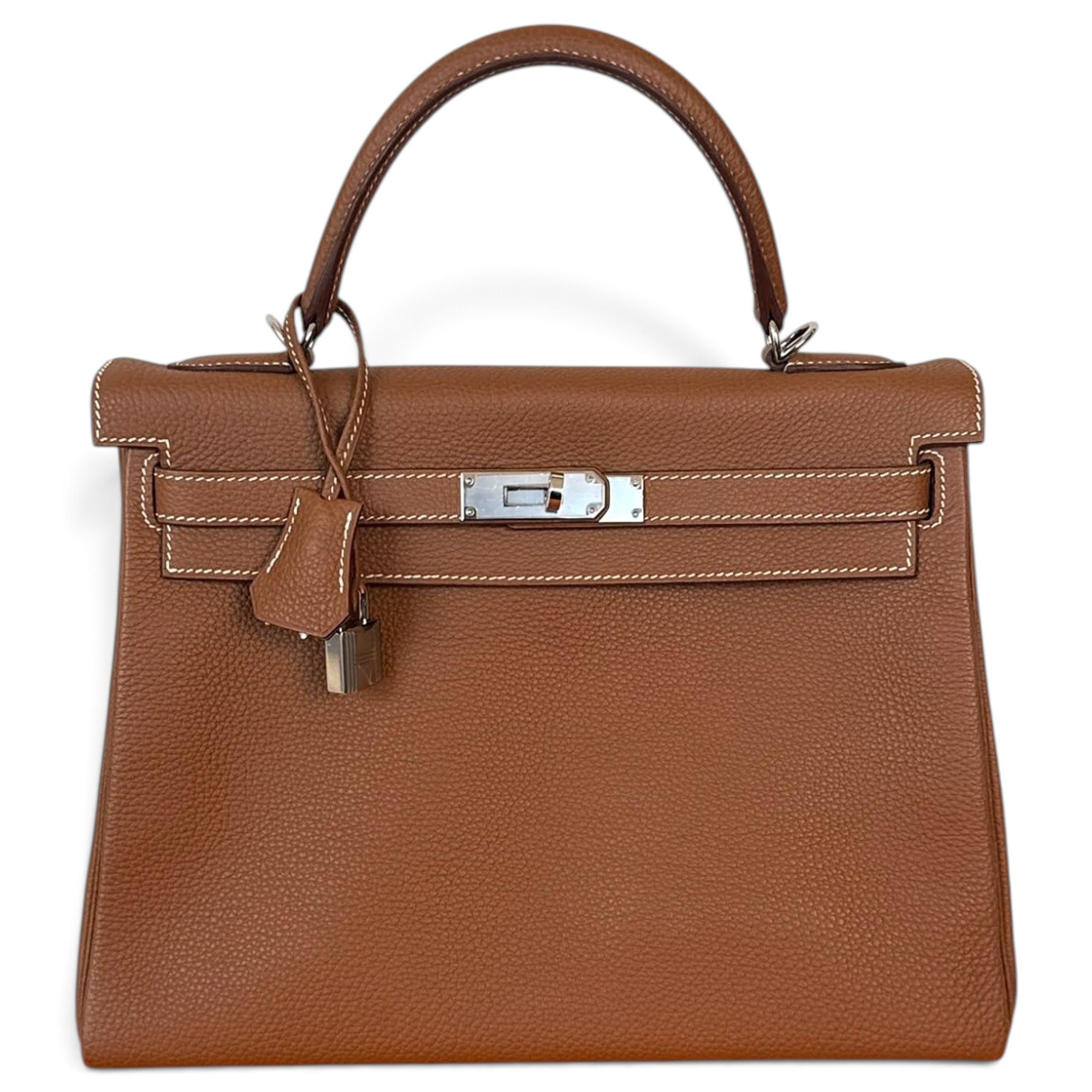 Kelly 32 leather handbag