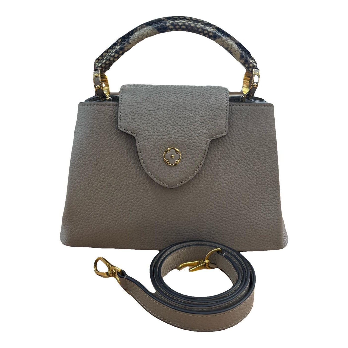 Capucines leather handbag