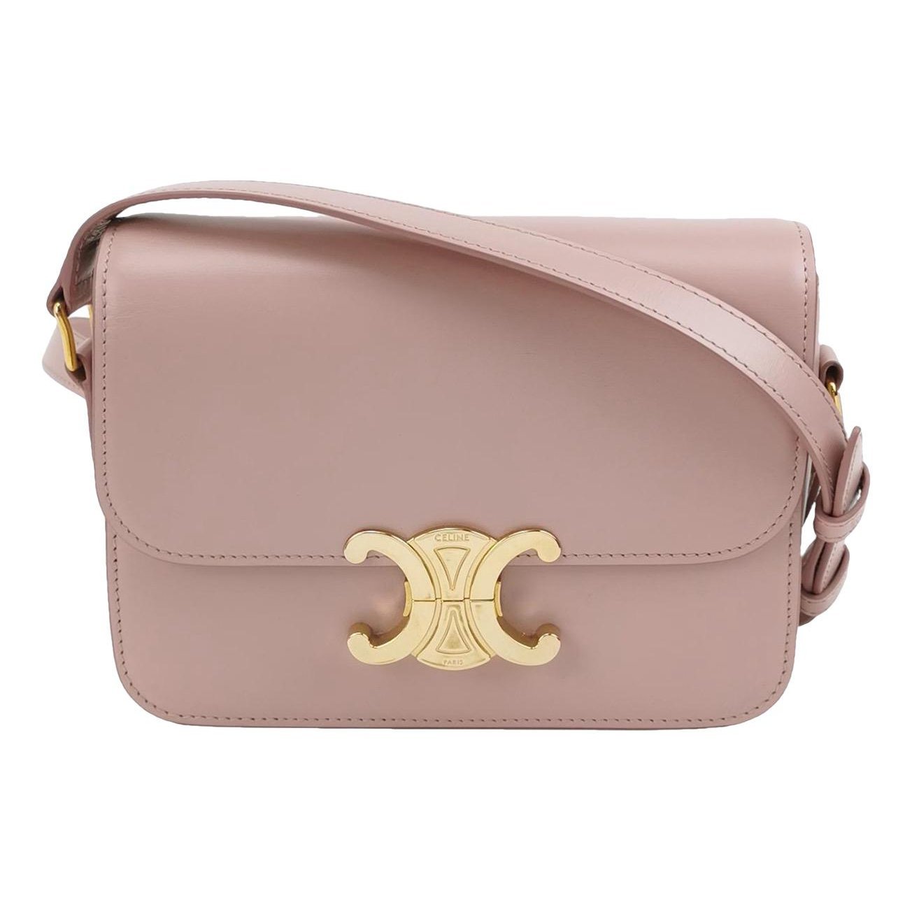 Triomphe leather handbag