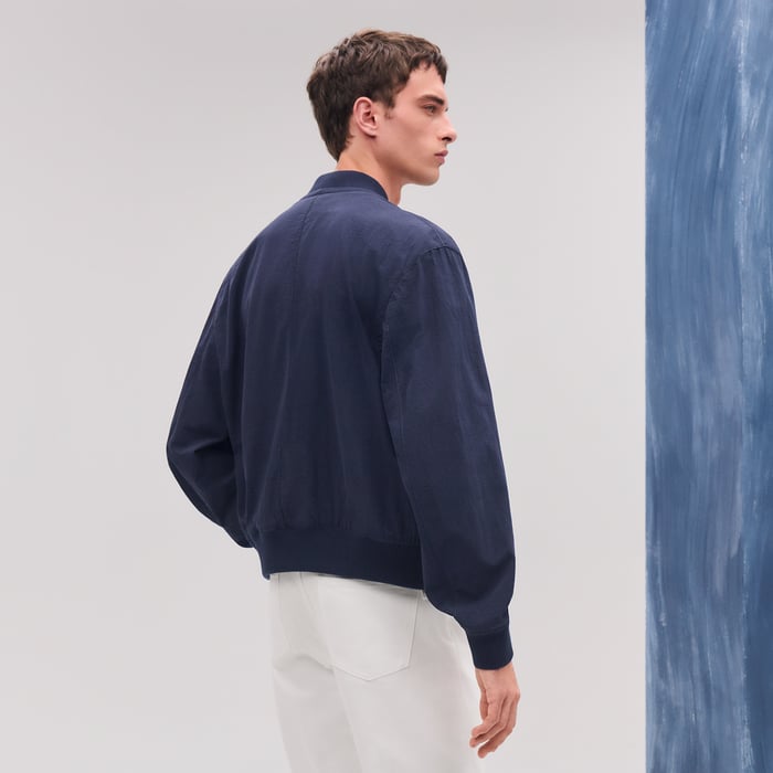 Marine Rib-trim Jacket