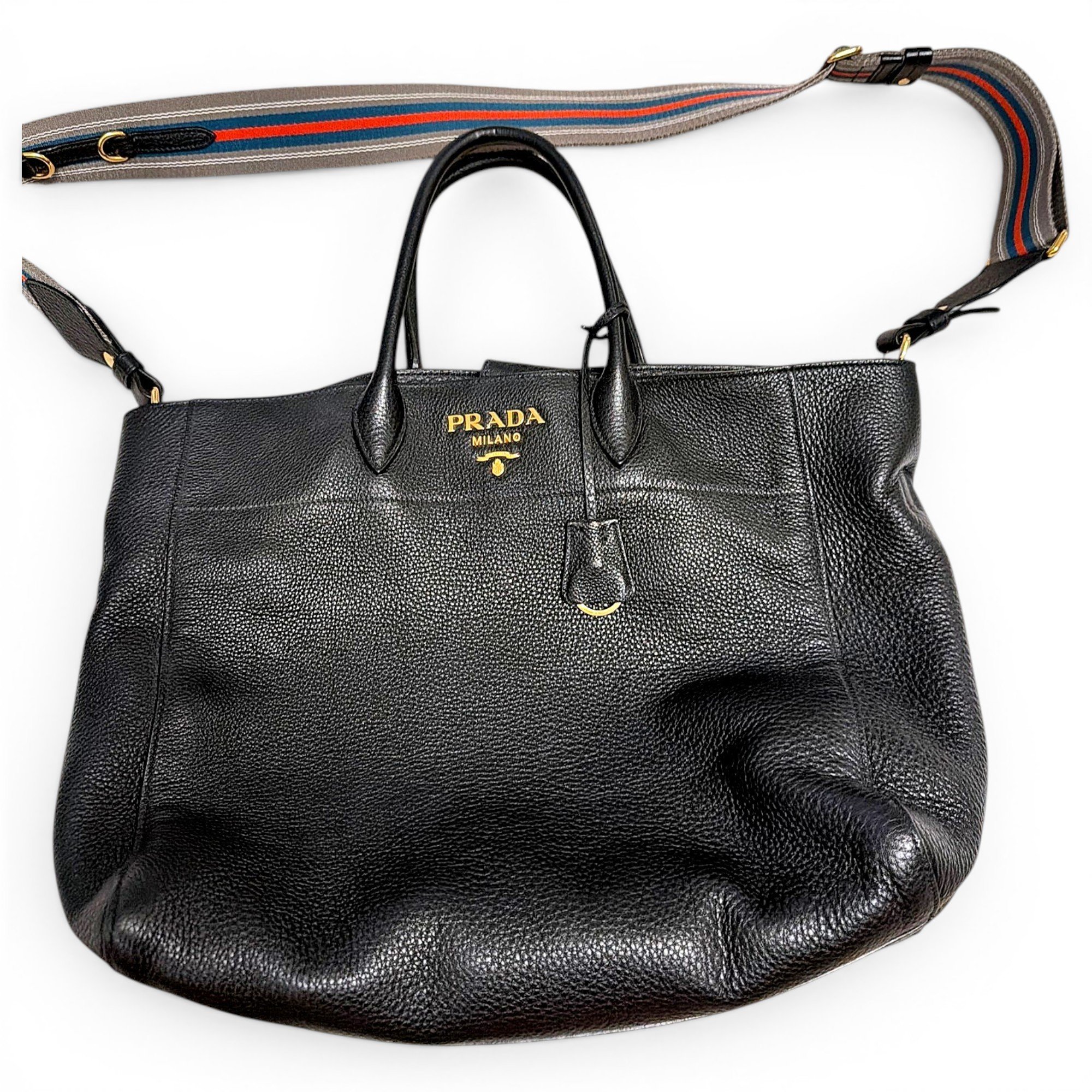Leather tote