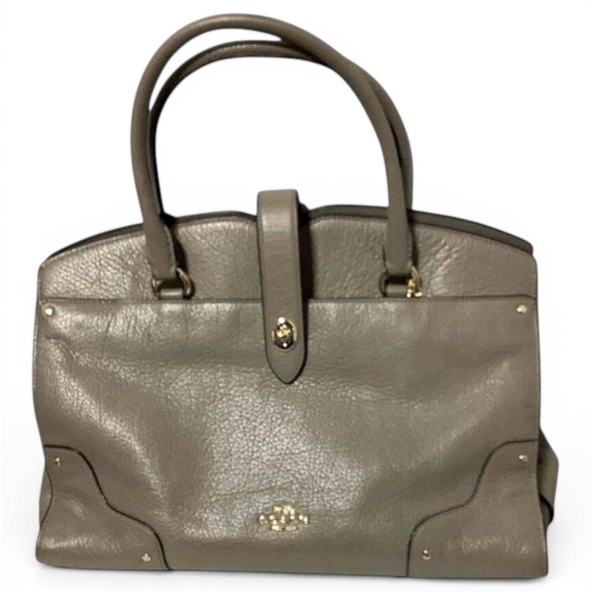 Leather backpack