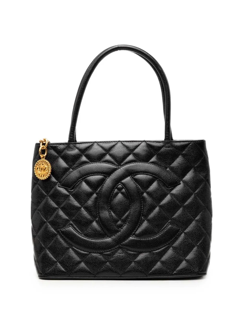 2000-2002 Caviar Medallion tote bag