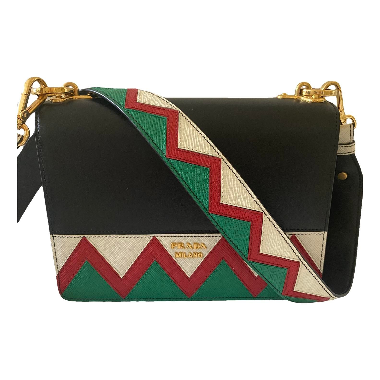 Leather crossbody bag