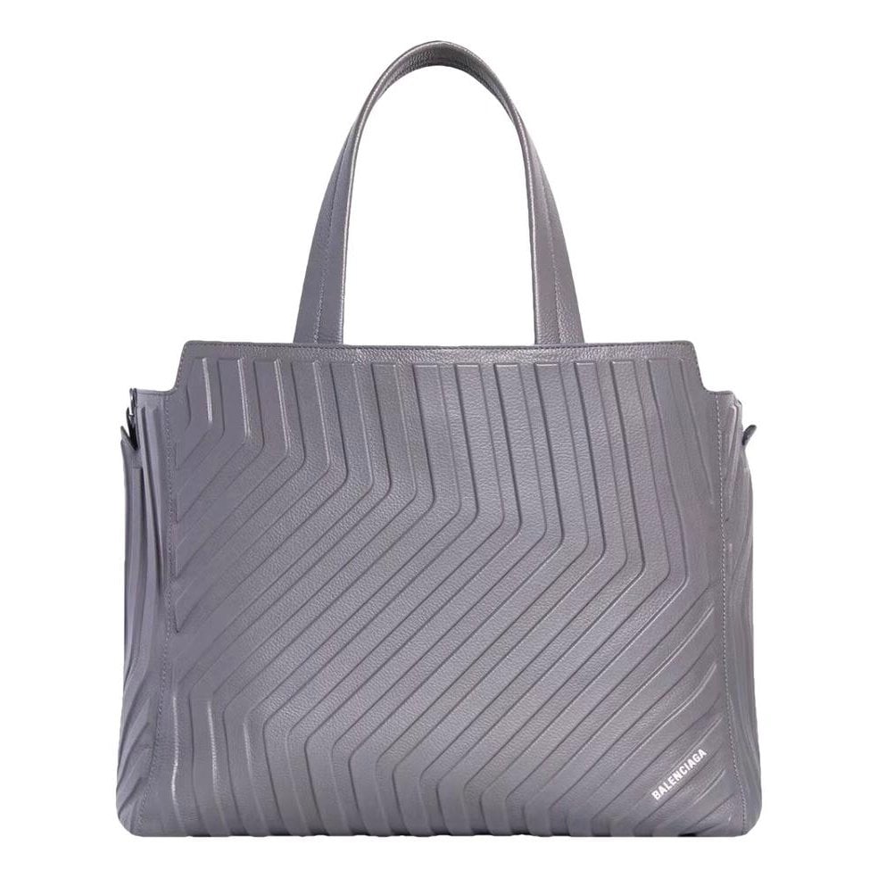Leather tote
