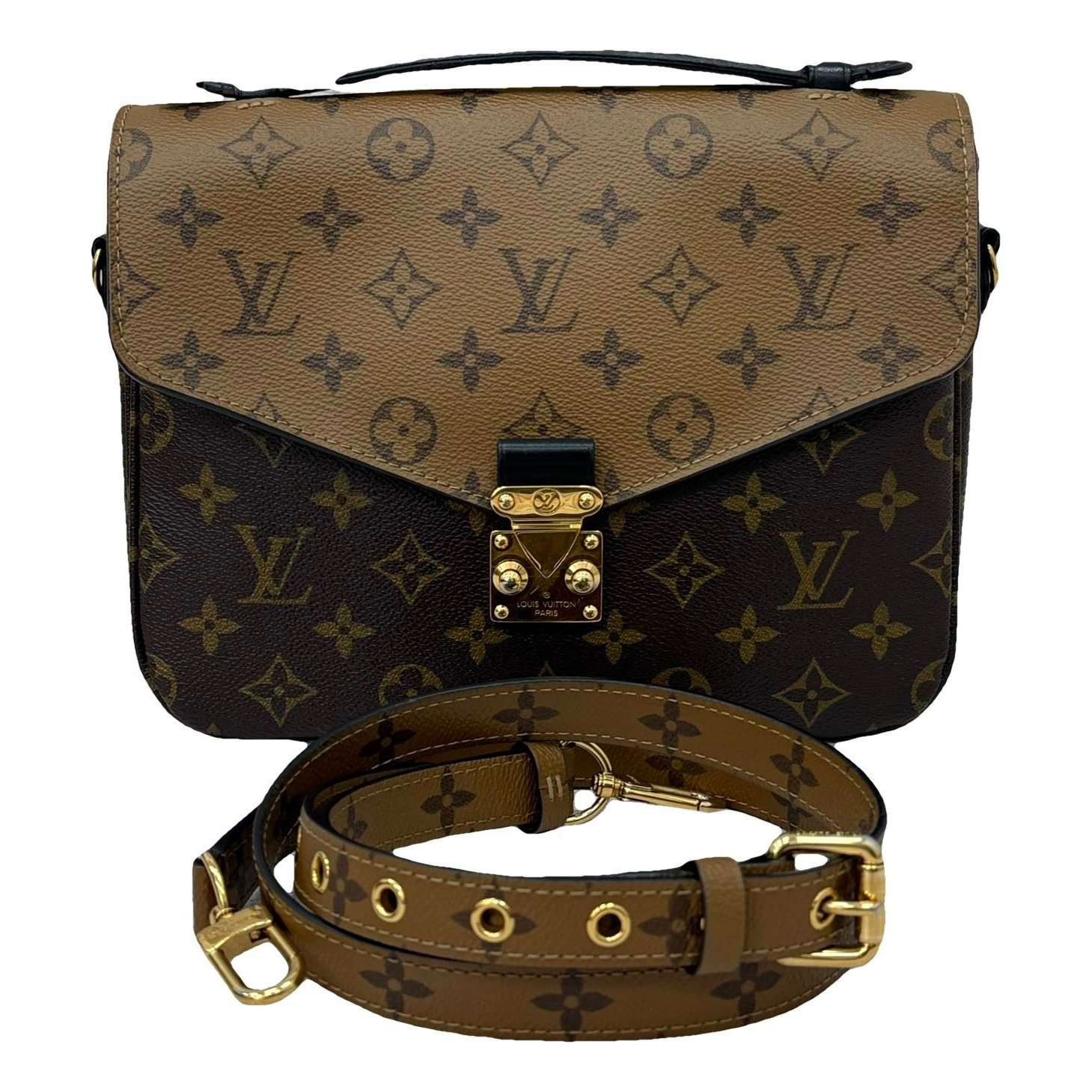 Metis leather handbag