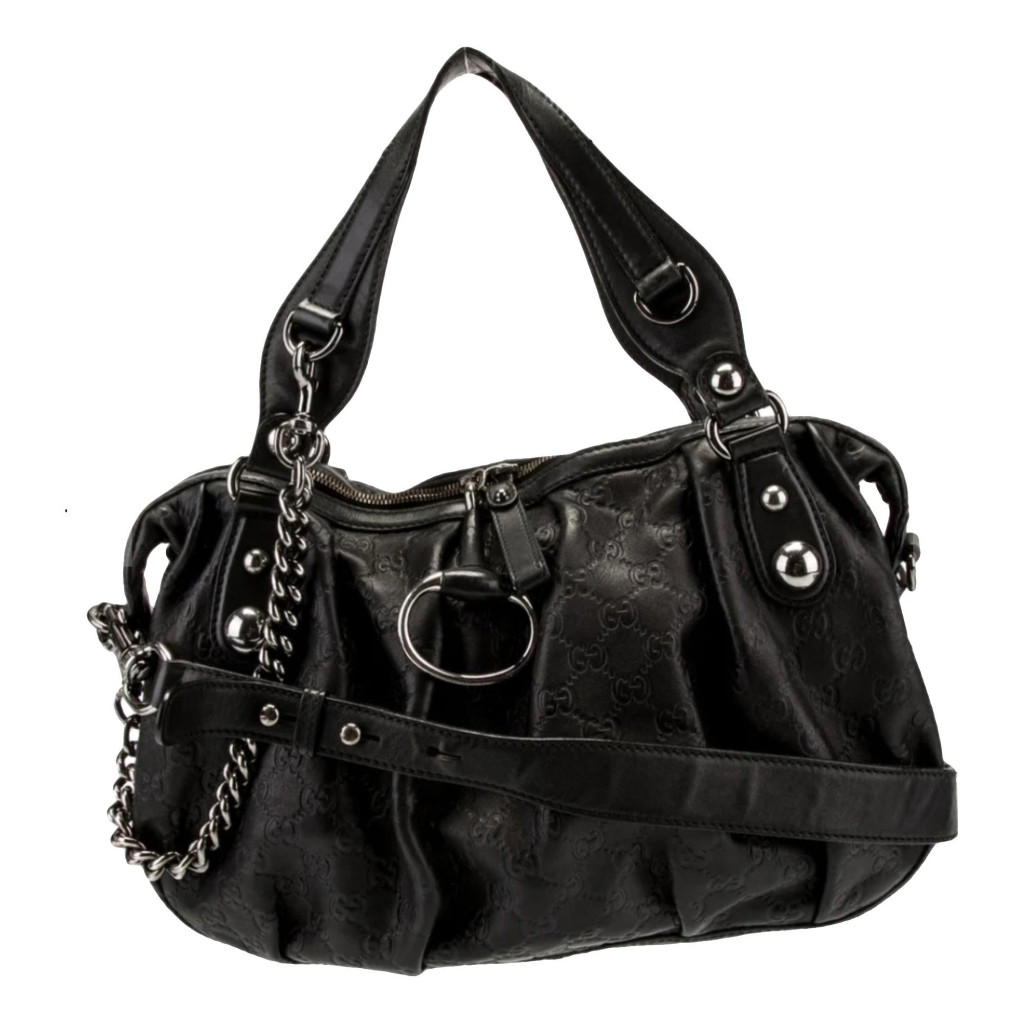 Leather handbag