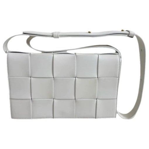 Cassette leather crossbody bag