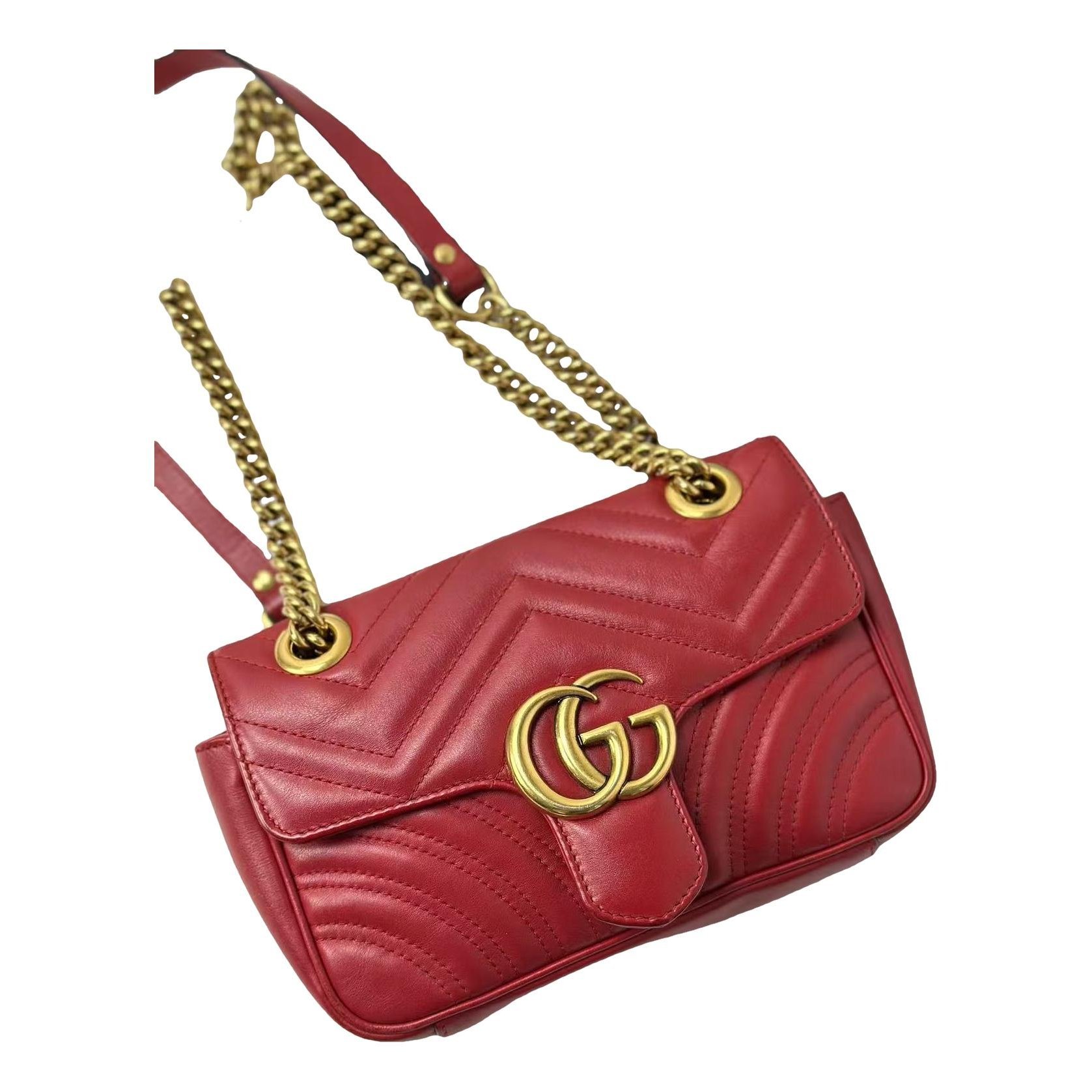 Marmont leather handbag