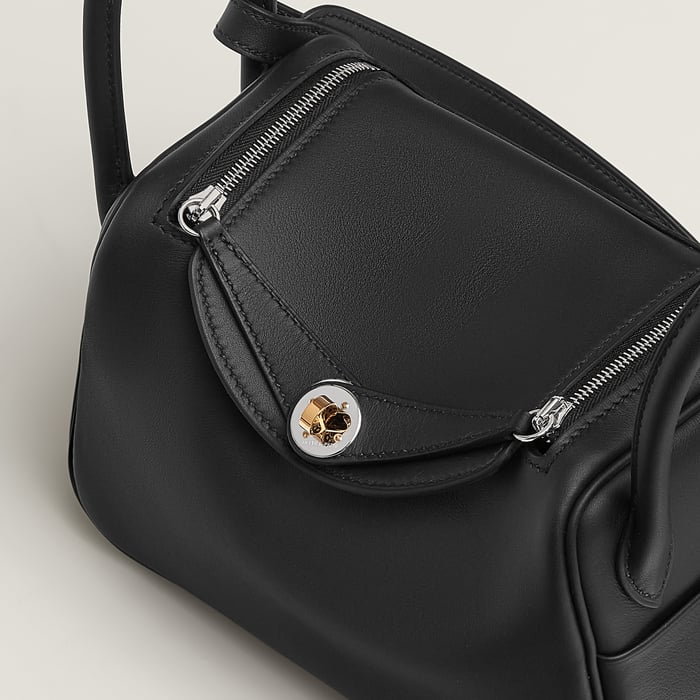 Noir Lindy II Mini Electrum Bag