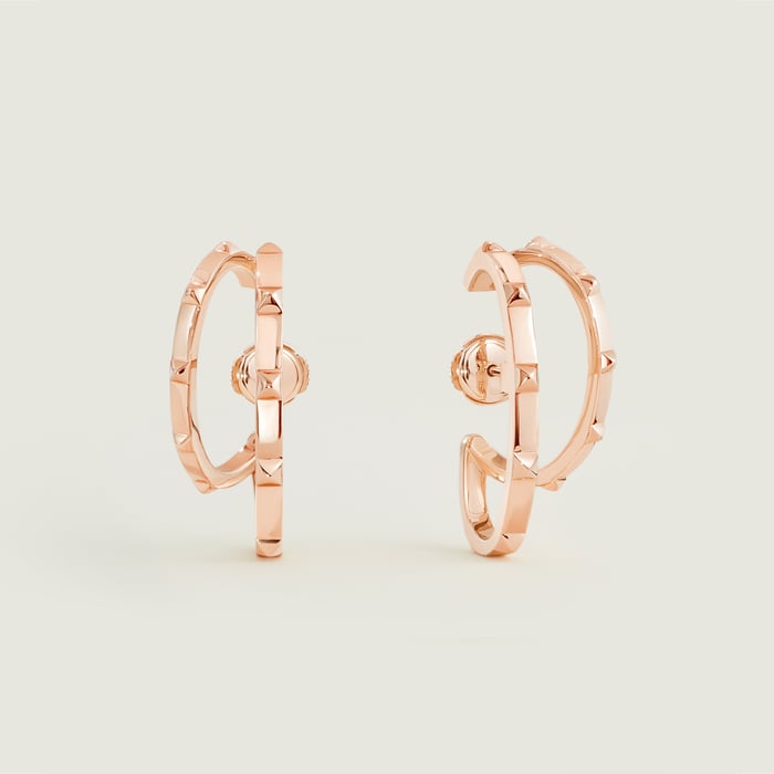 Sans Coloris Hermès Clou d'H Dangle Earrings