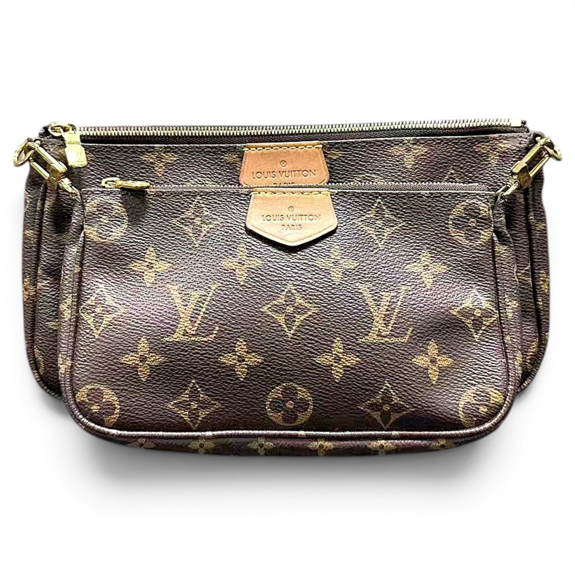 Multi Pochette Accessoires leather handbag