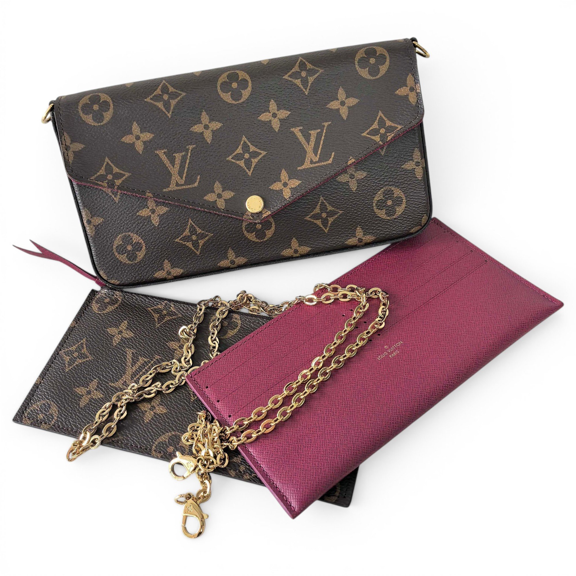 Félicie leather crossbody bag