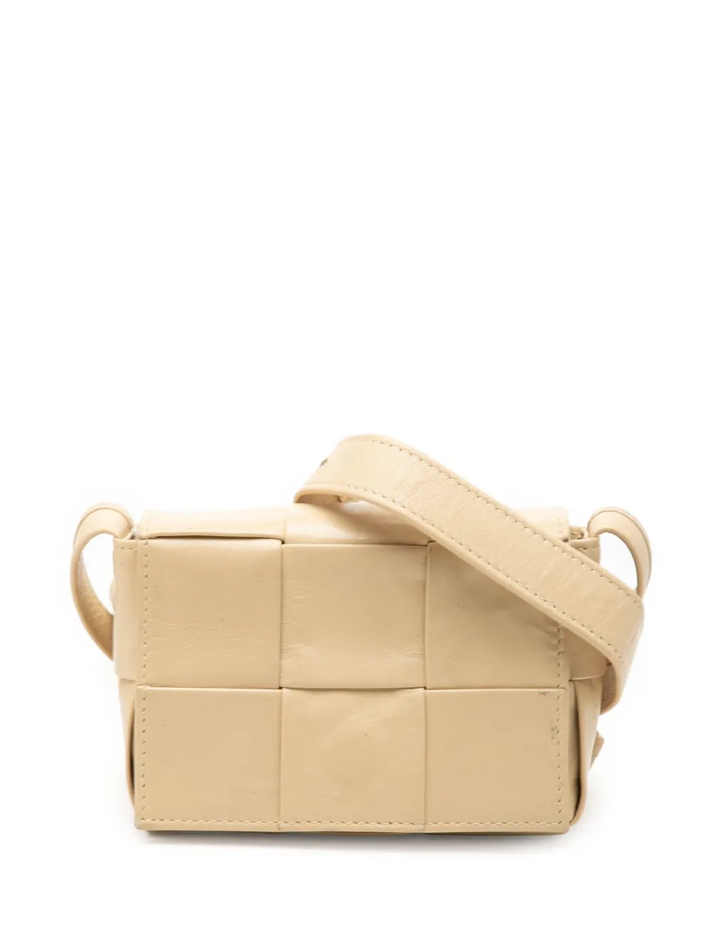 2012-2026 Extra Mini Nappa Intrecciato Cassette crossbody bag