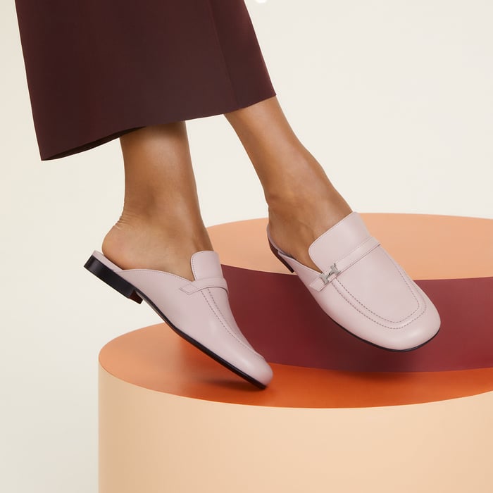 Rose Porcelaine Iena Mule