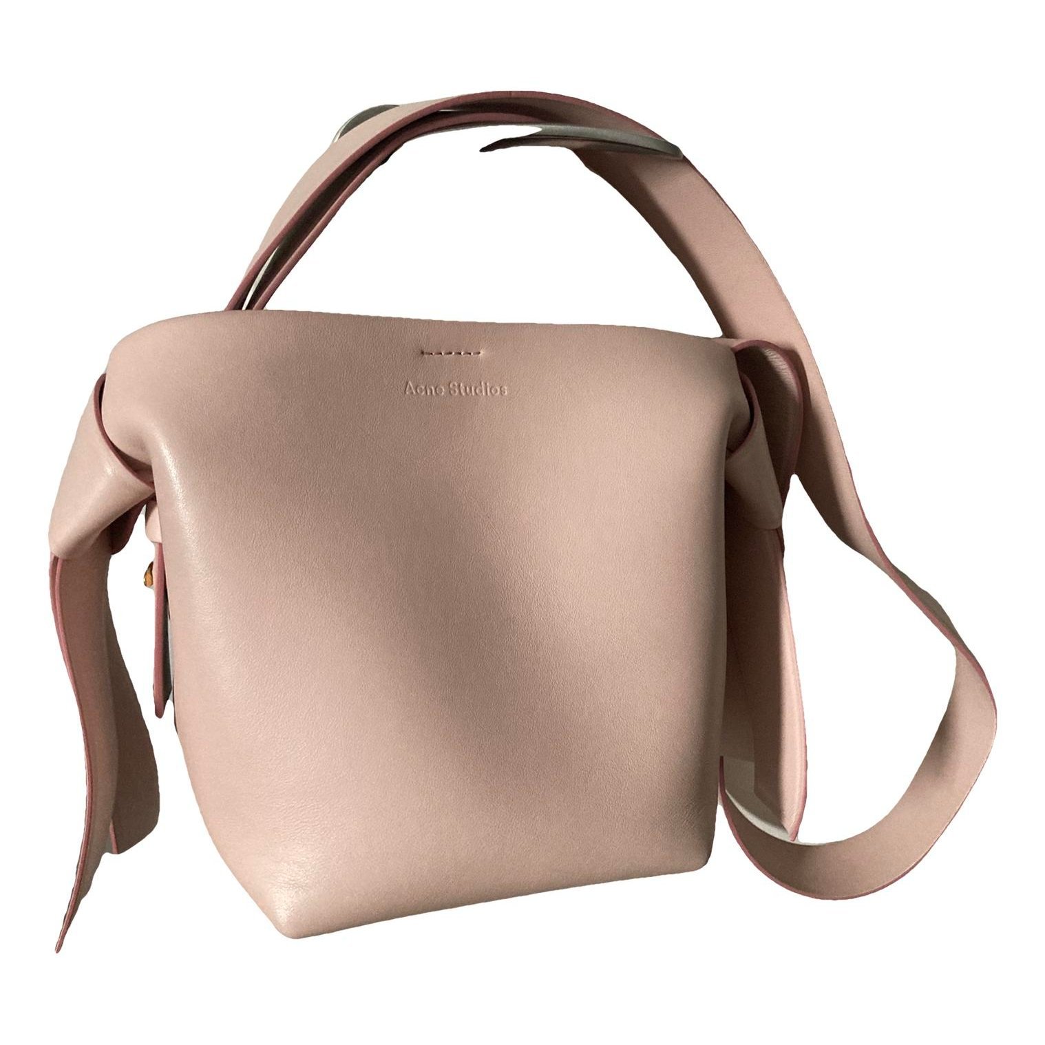 Musubi leather handbag