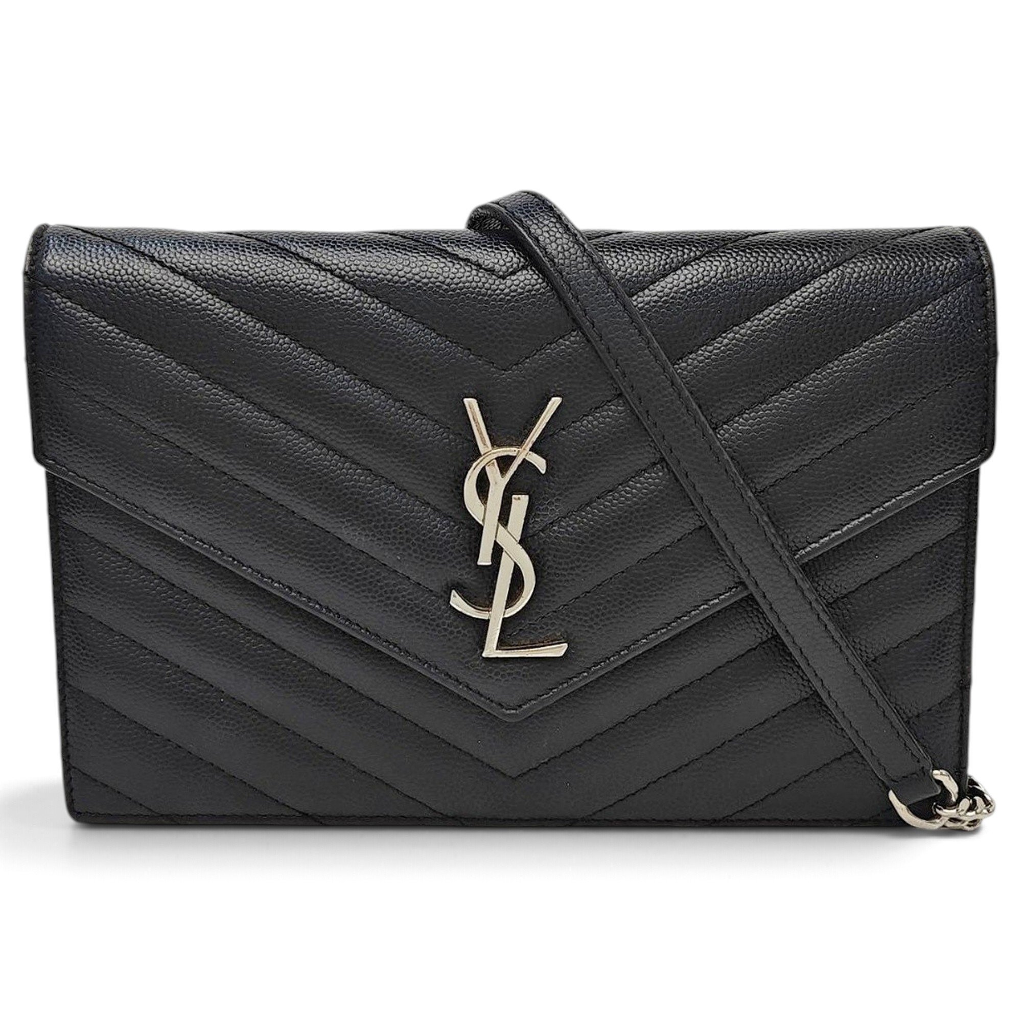 Baby monogramme leather handbag