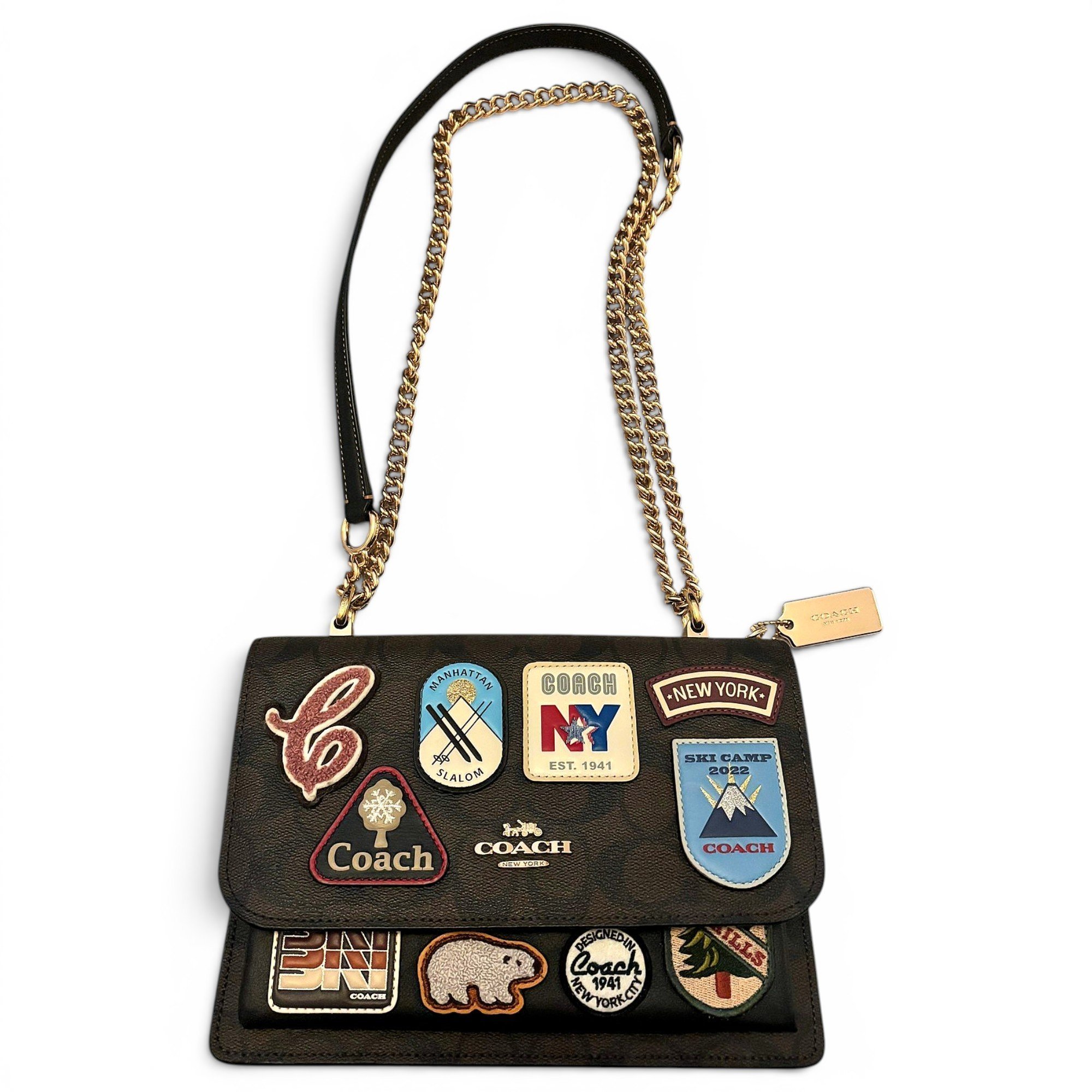 Leather crossbody bag