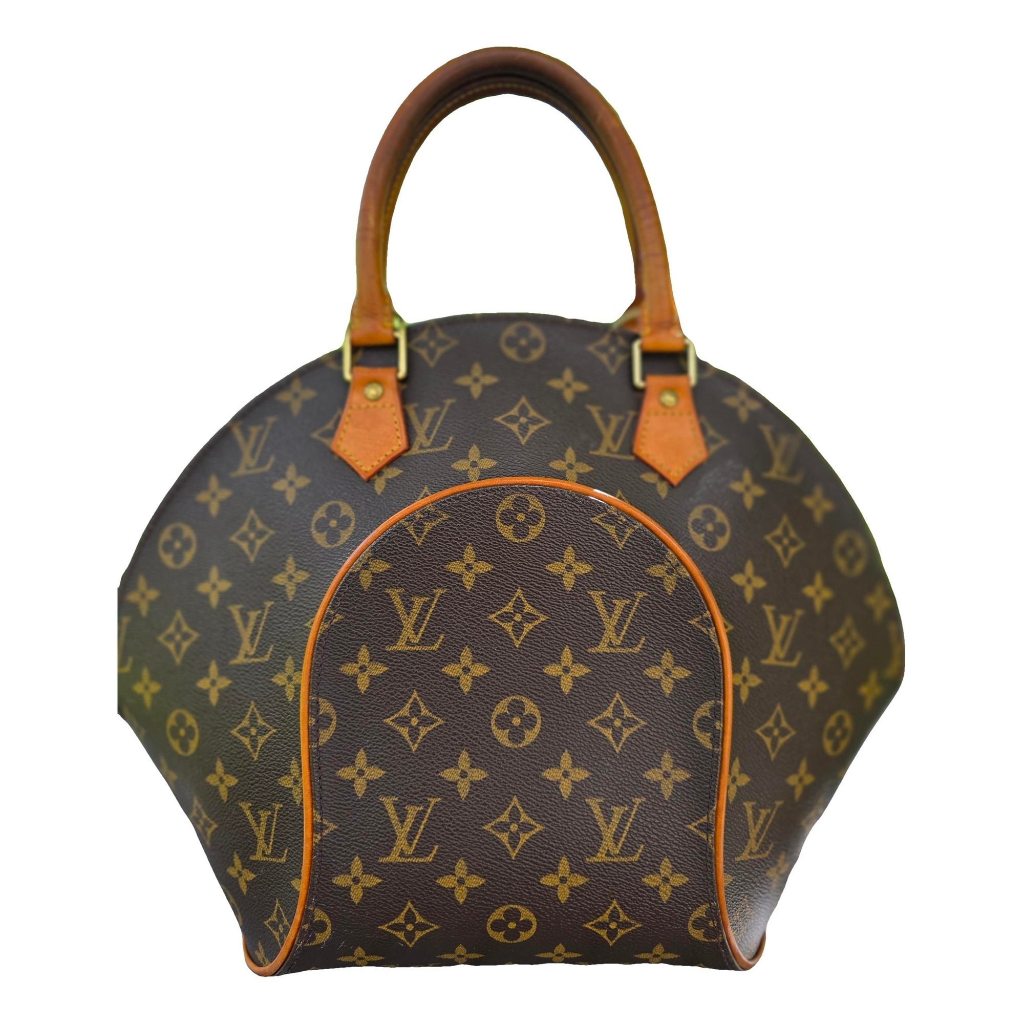 Ellipse cloth handbag