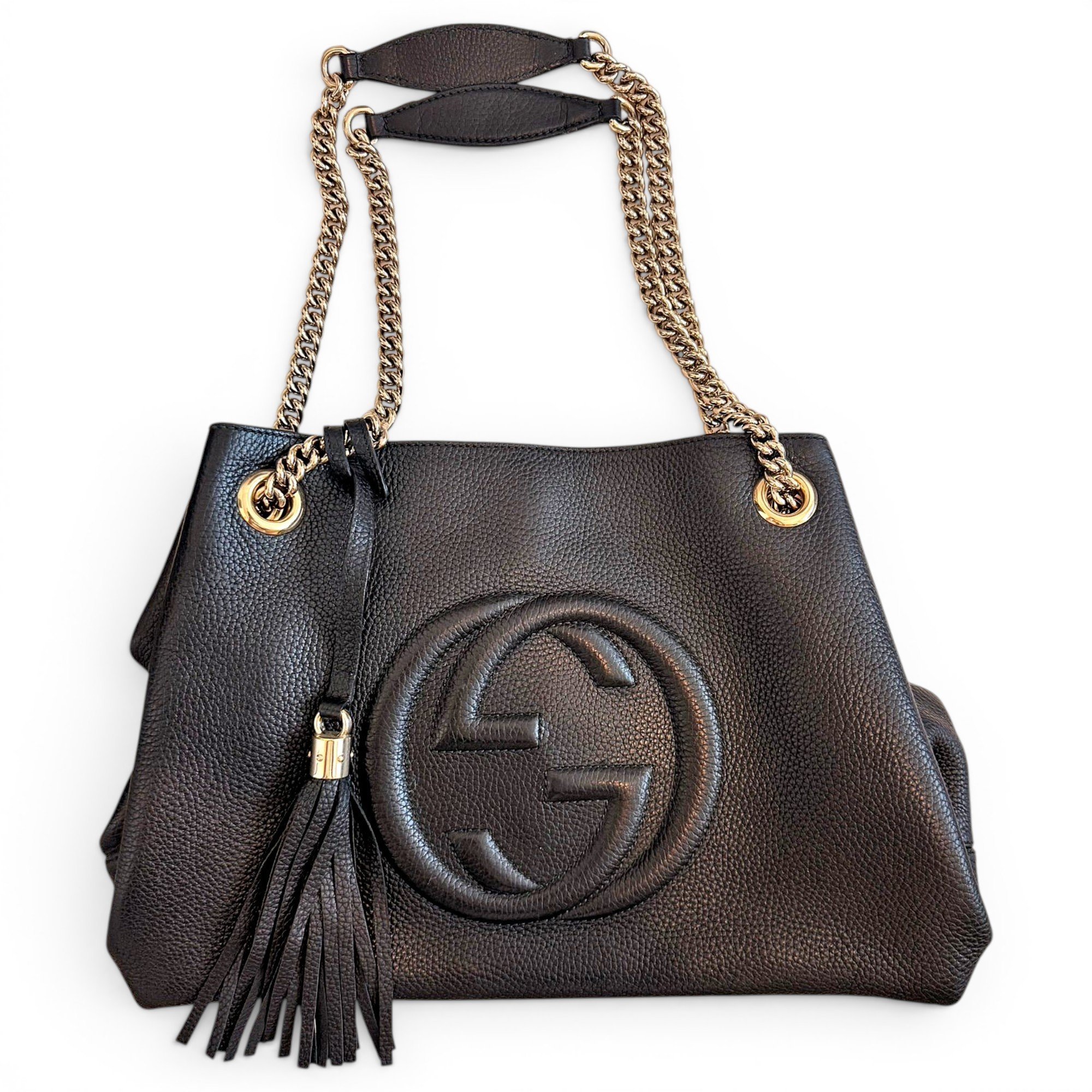 Soho leather tote