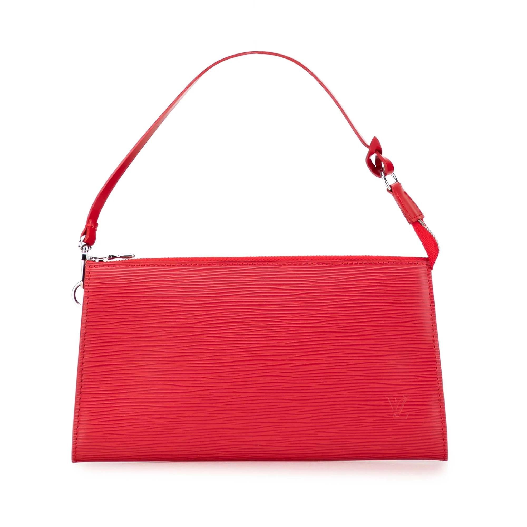 Pochette Accessoire leather handbag