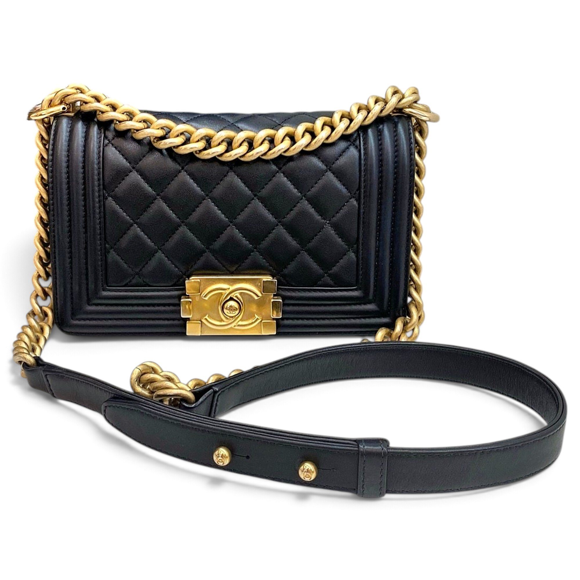Boy leather handbag