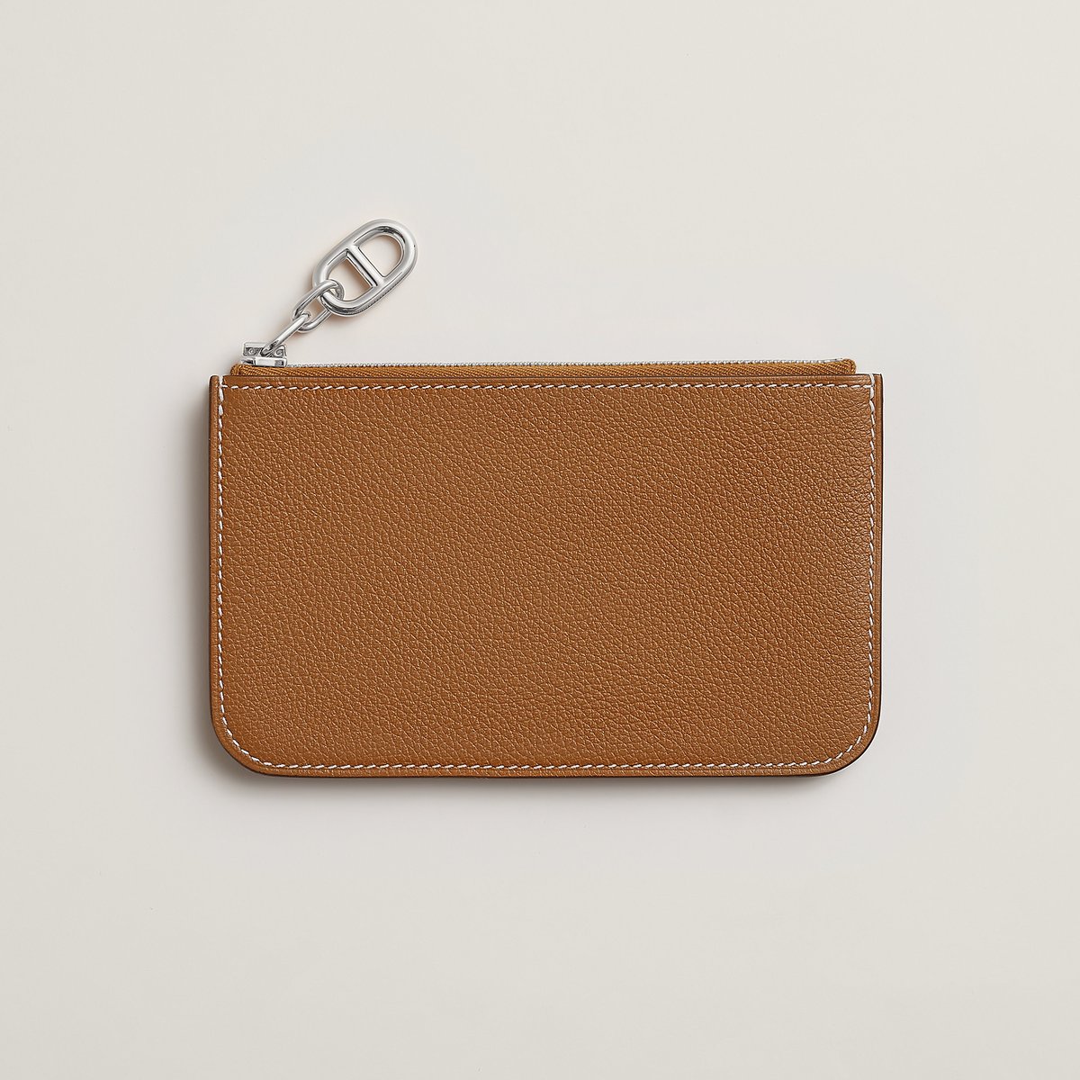 Gold Zipengo Chaine D'Ancre Card Holder