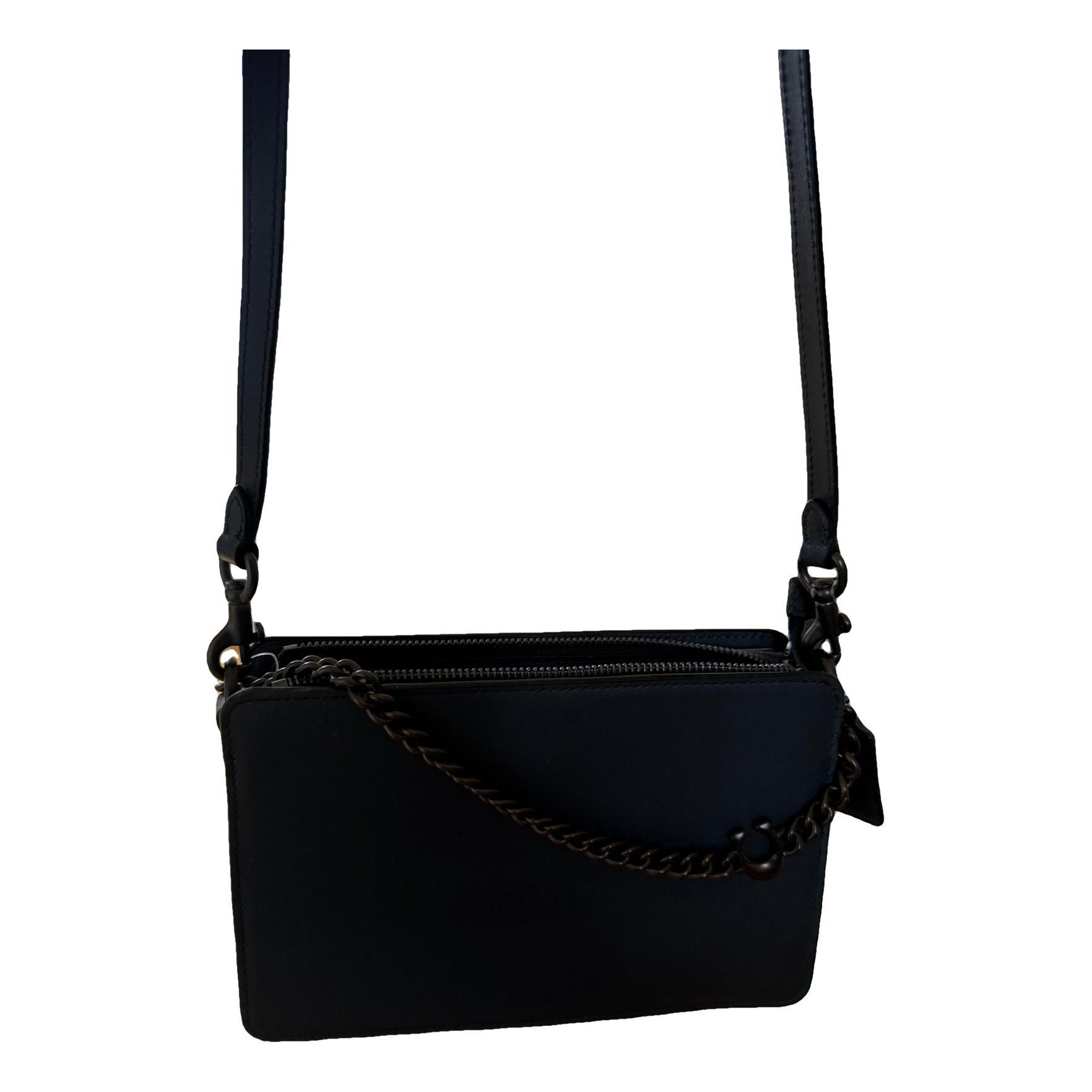 Smooth Crossbody leather bag