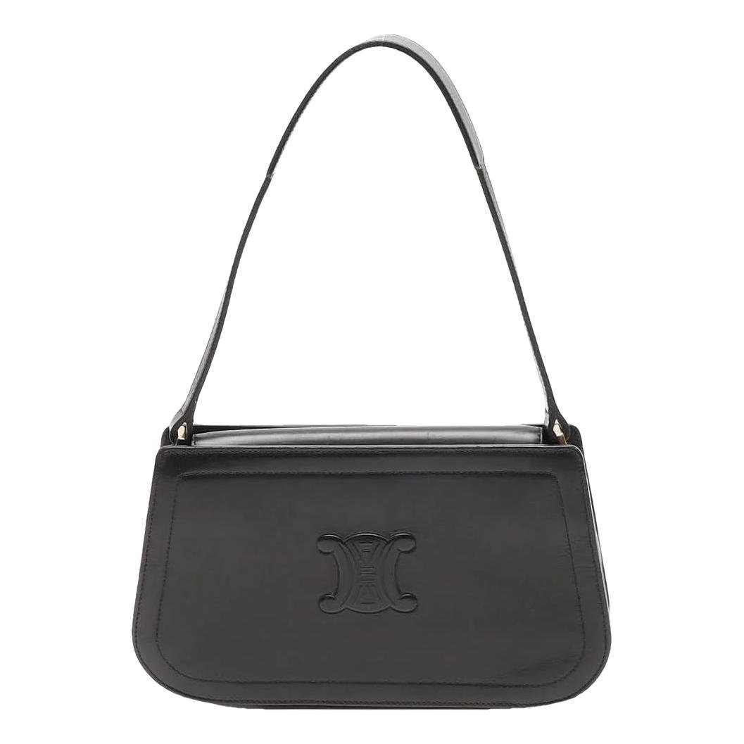 Triomphe leather handbag