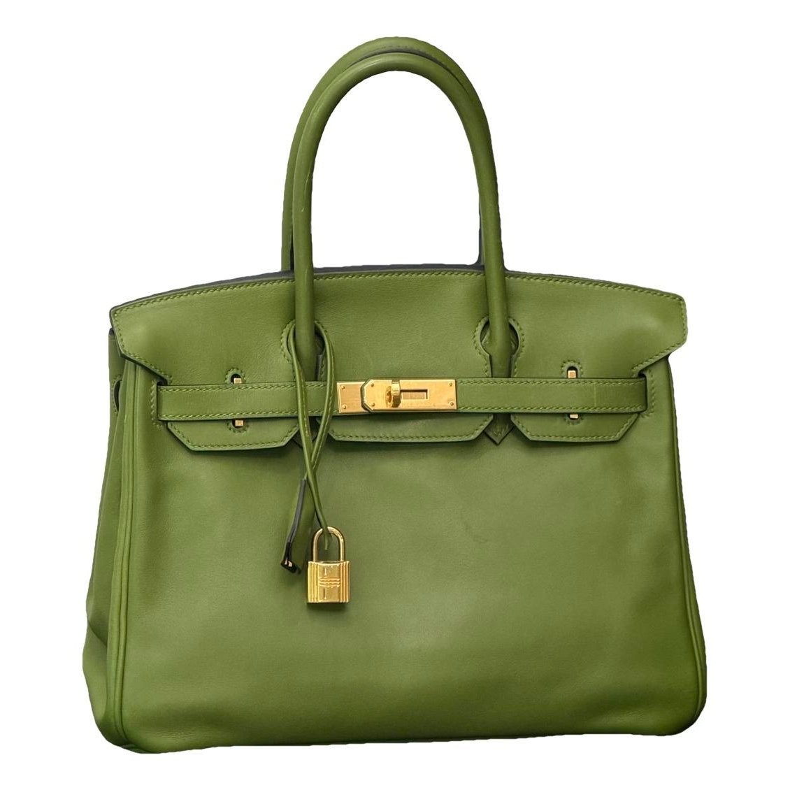 Birkin 30 leather handbag