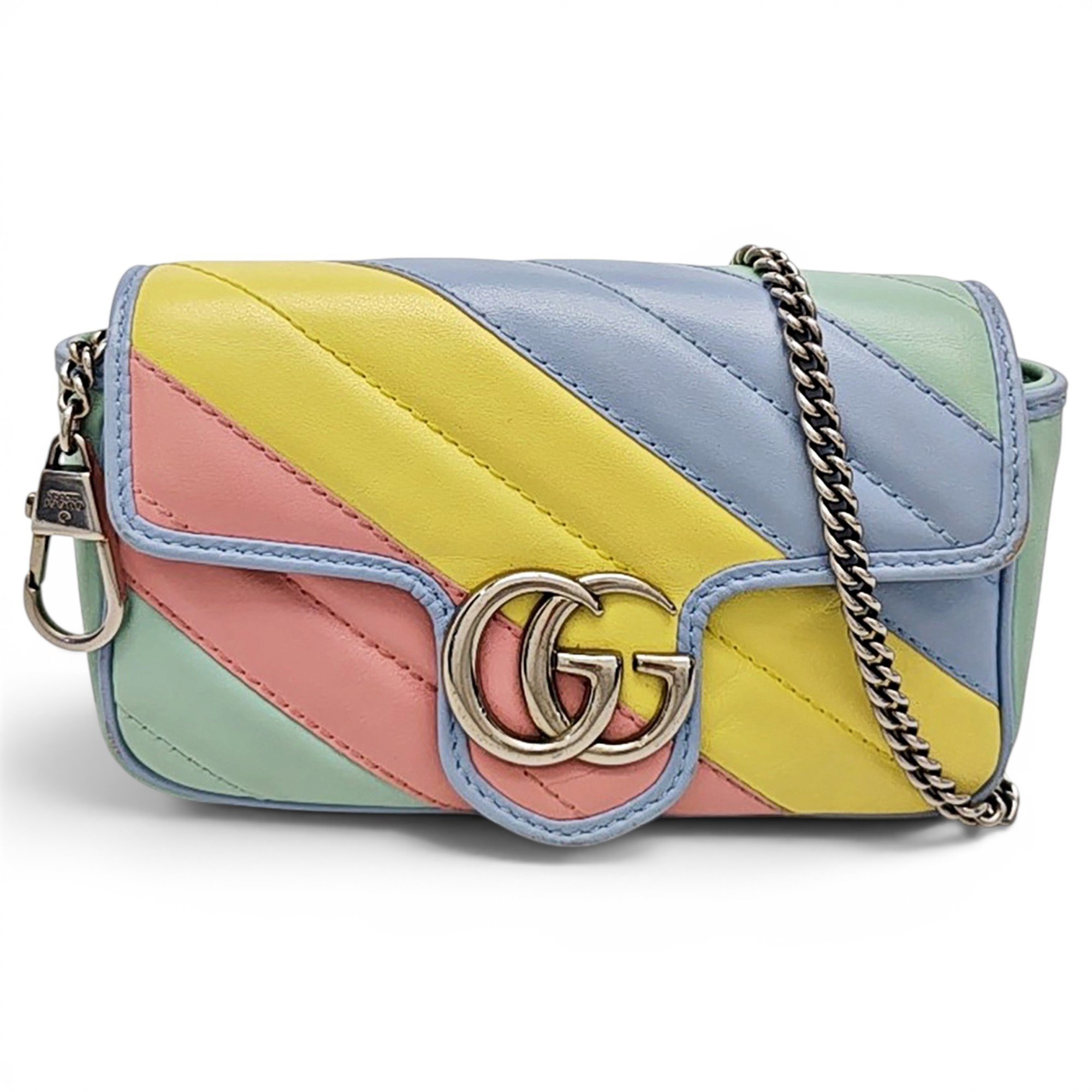 GG Marmont Flap leather crossbody bag