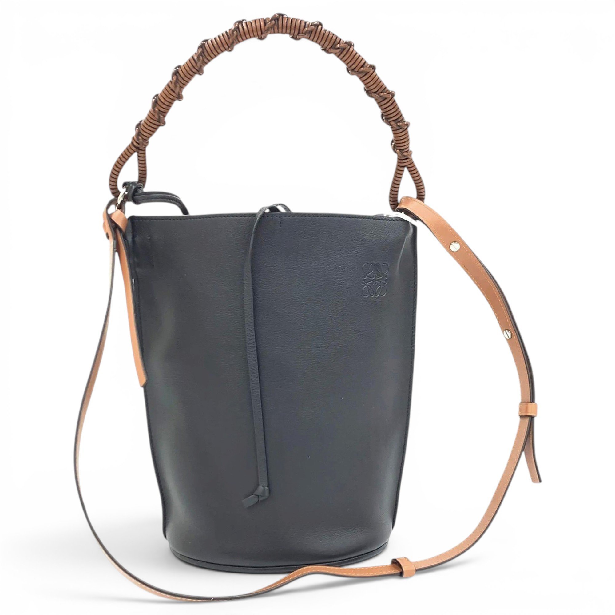 Gate Bucket leather handbag
