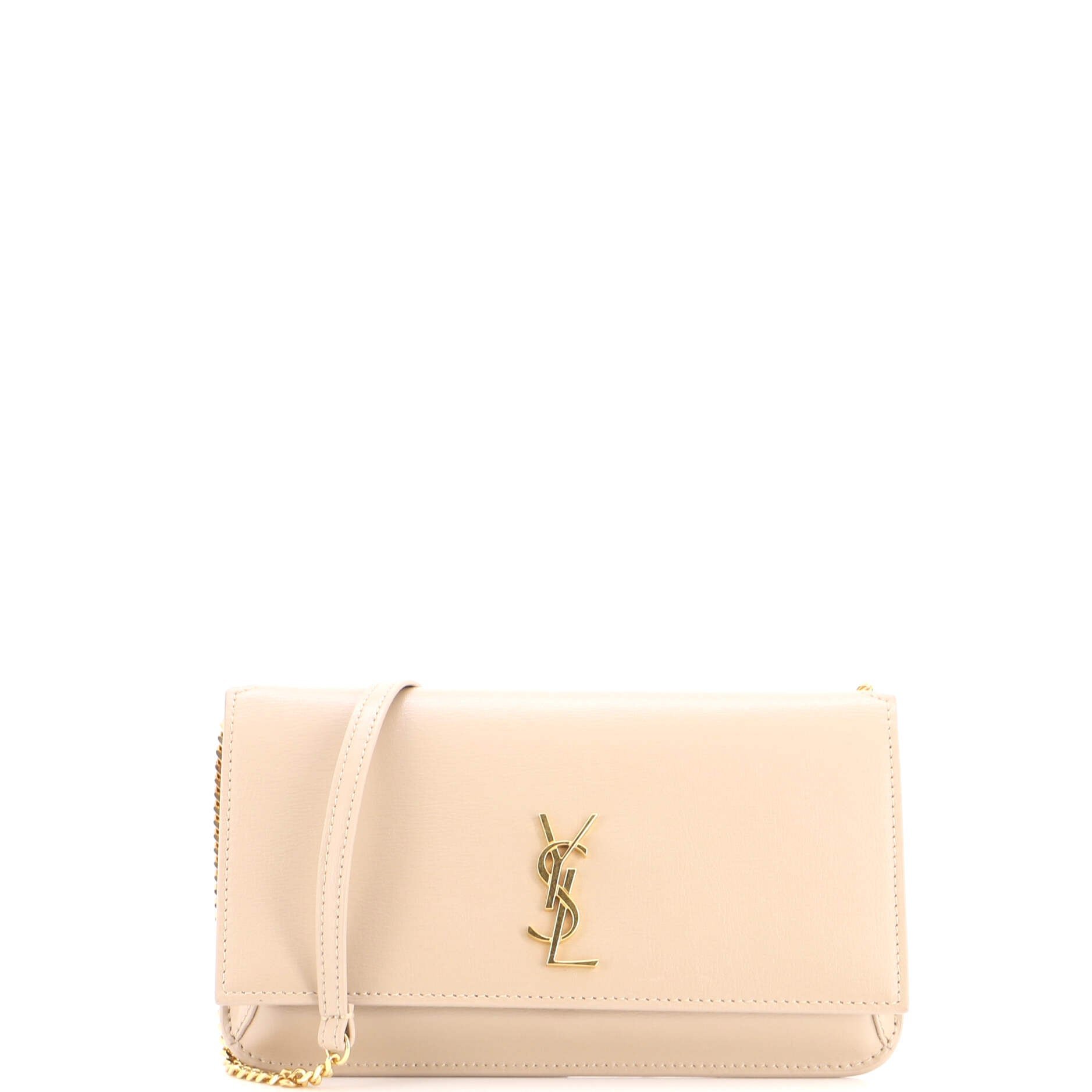 Classic Monogram Phone Holder Shoulder Bag Leather