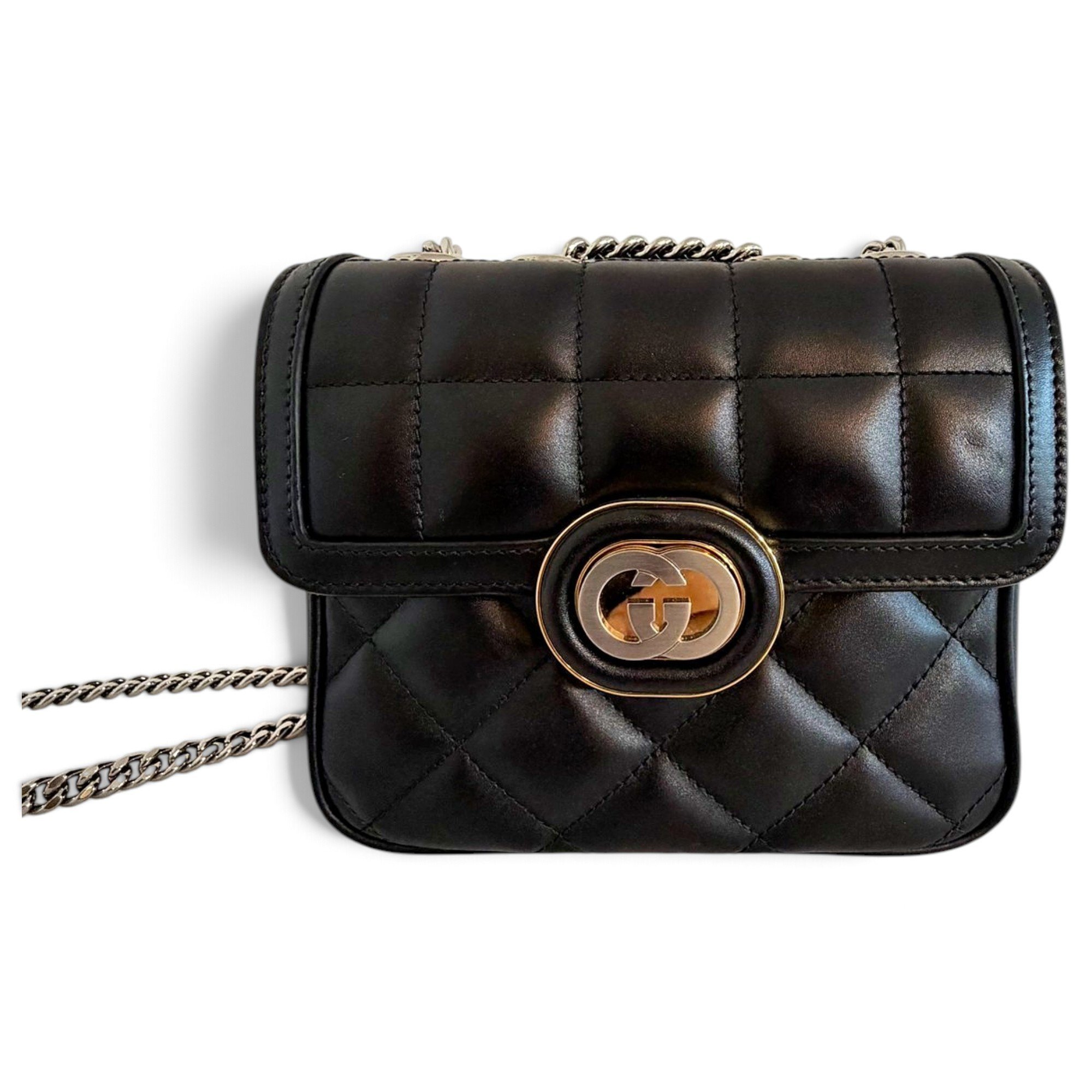 Leather crossbody bag