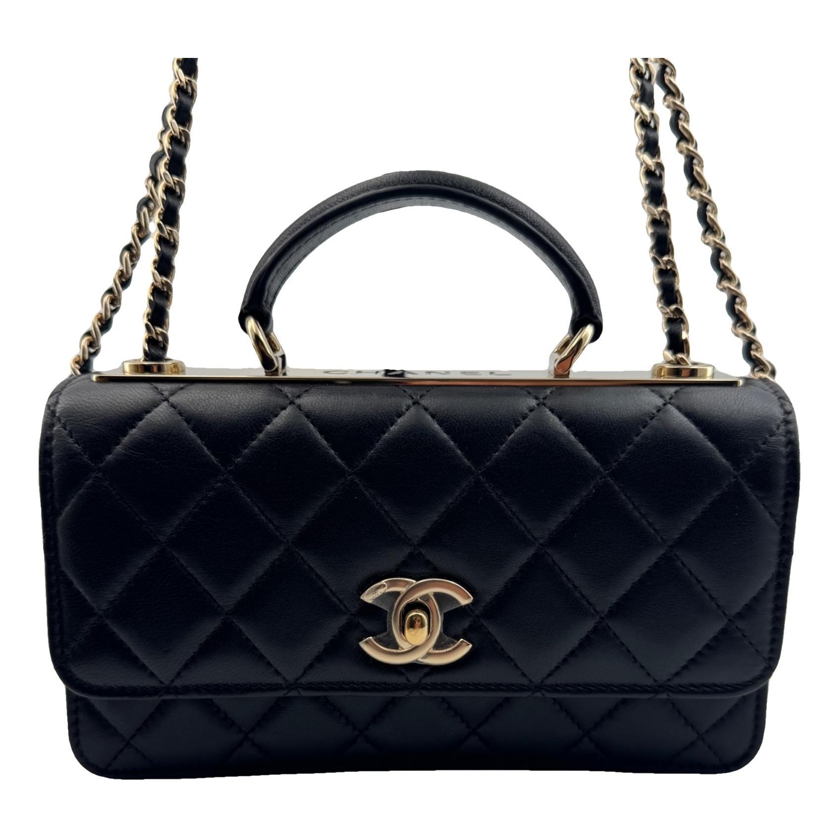Timeless Classique Top Handle leather handbag