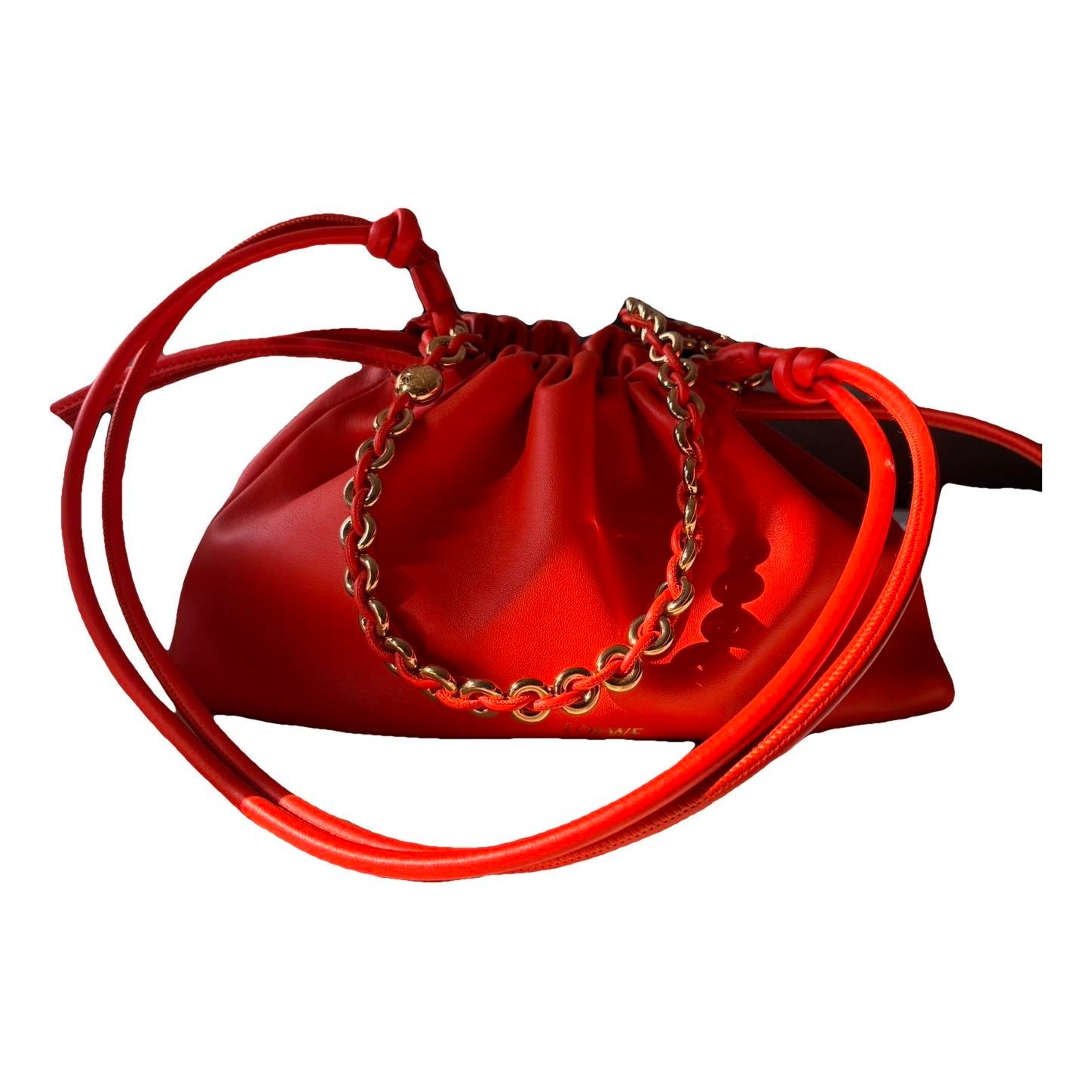 Flamenco Chain leather handbag