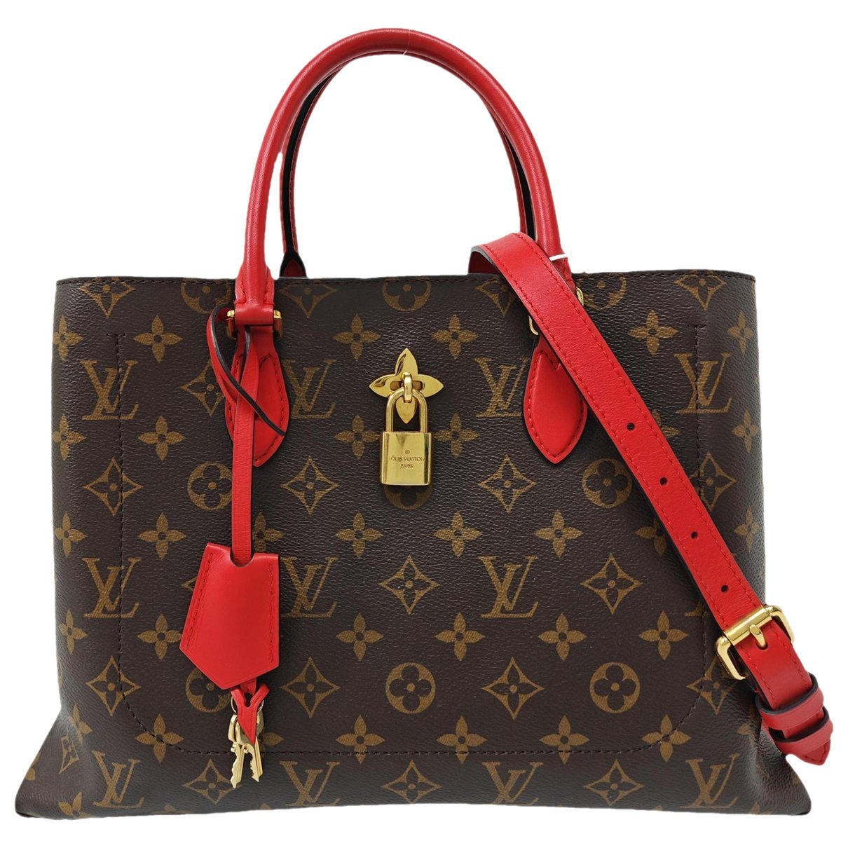 Bellflower leather handbag
