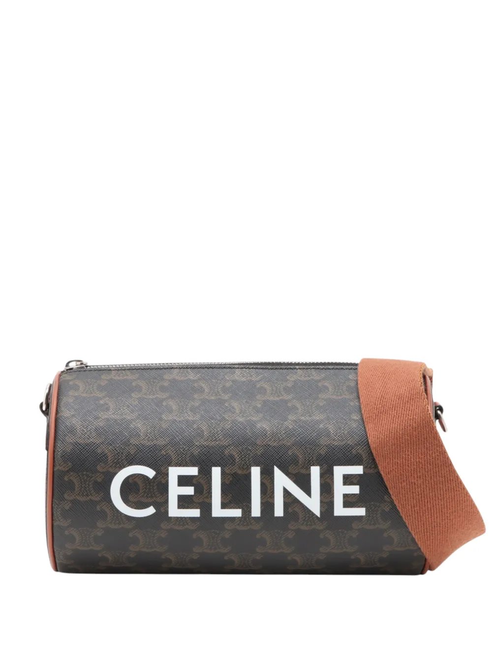 2000-2026 Triomphe Coated Canvas Cylinder crossbody bag