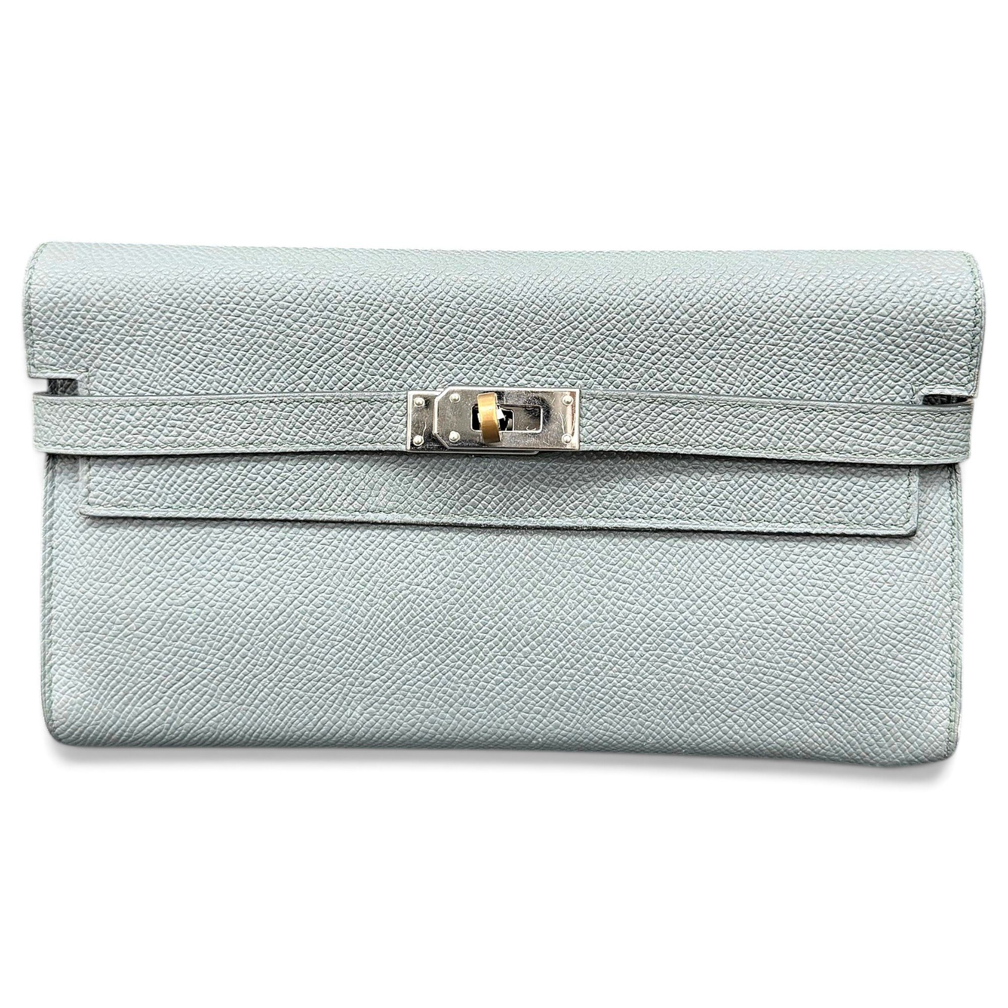 Kelly to go leather clutch bag
