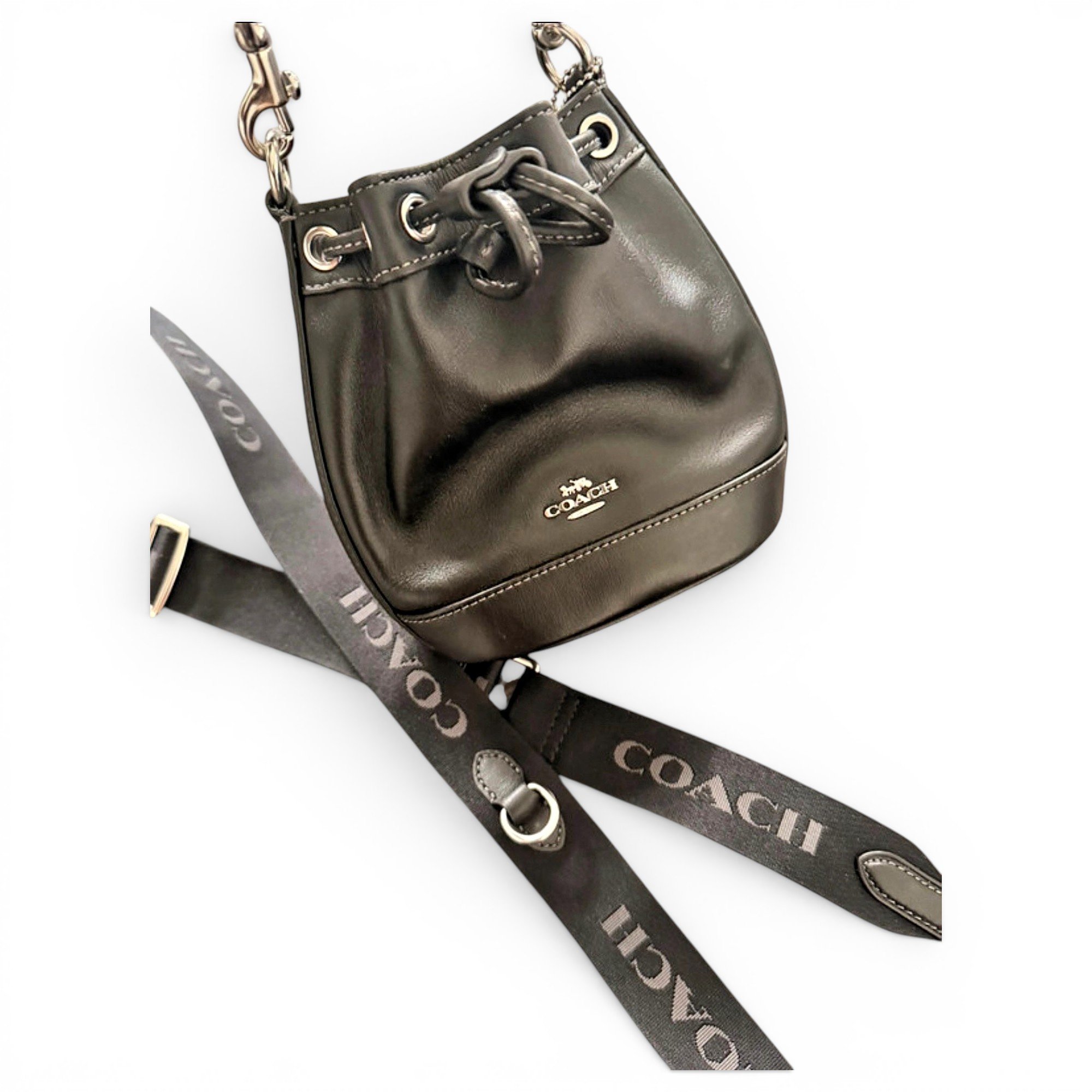 Leather crossbody bag