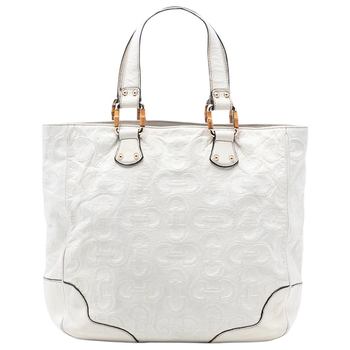 Bamboo leather tote