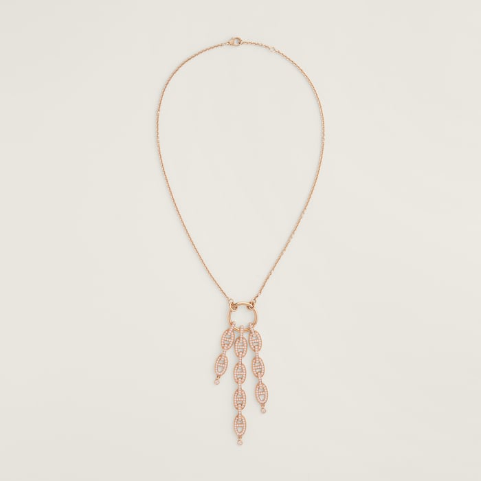 Sans Coloris Chaine d'Ancre Enchainee Pendant