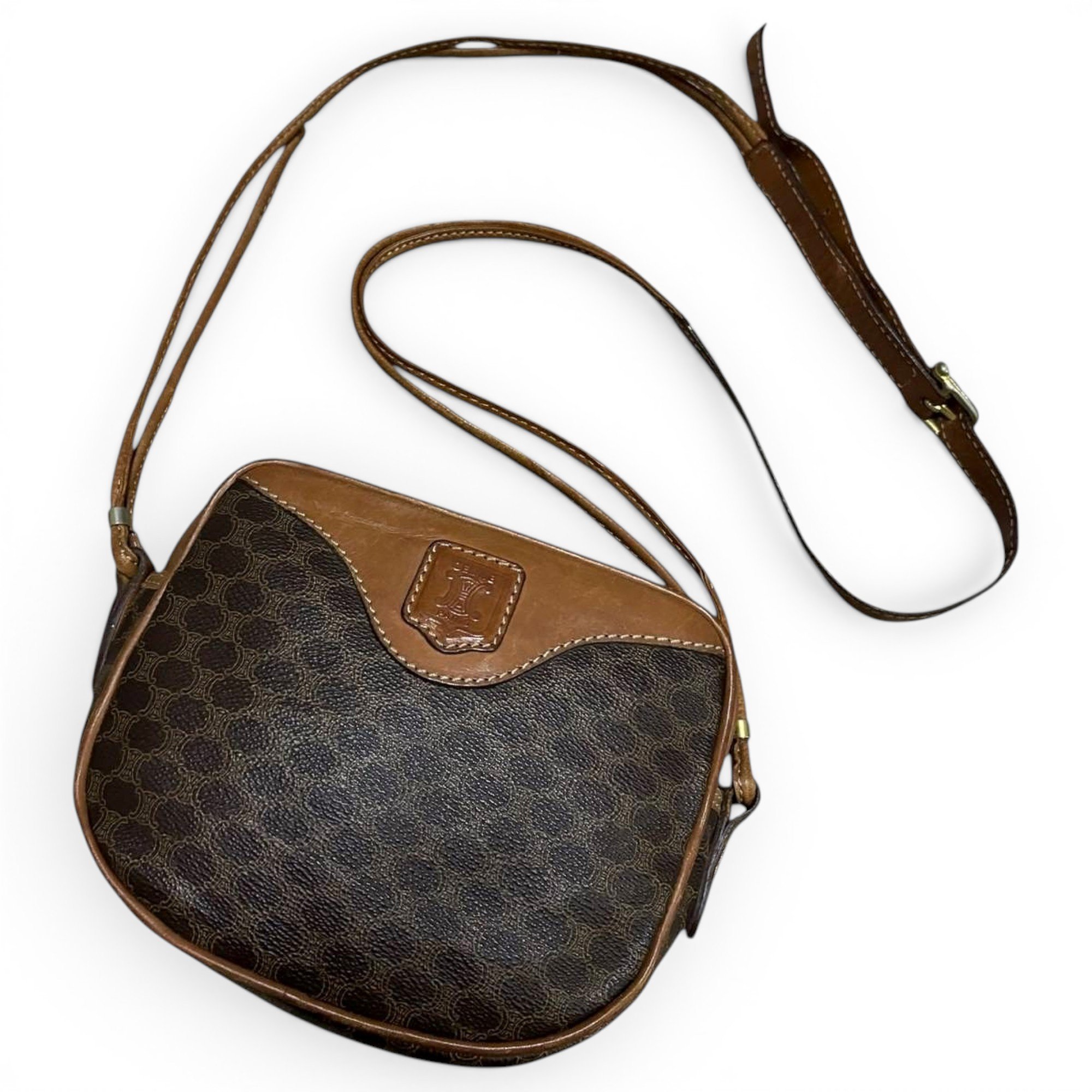 Leather crossbody bag