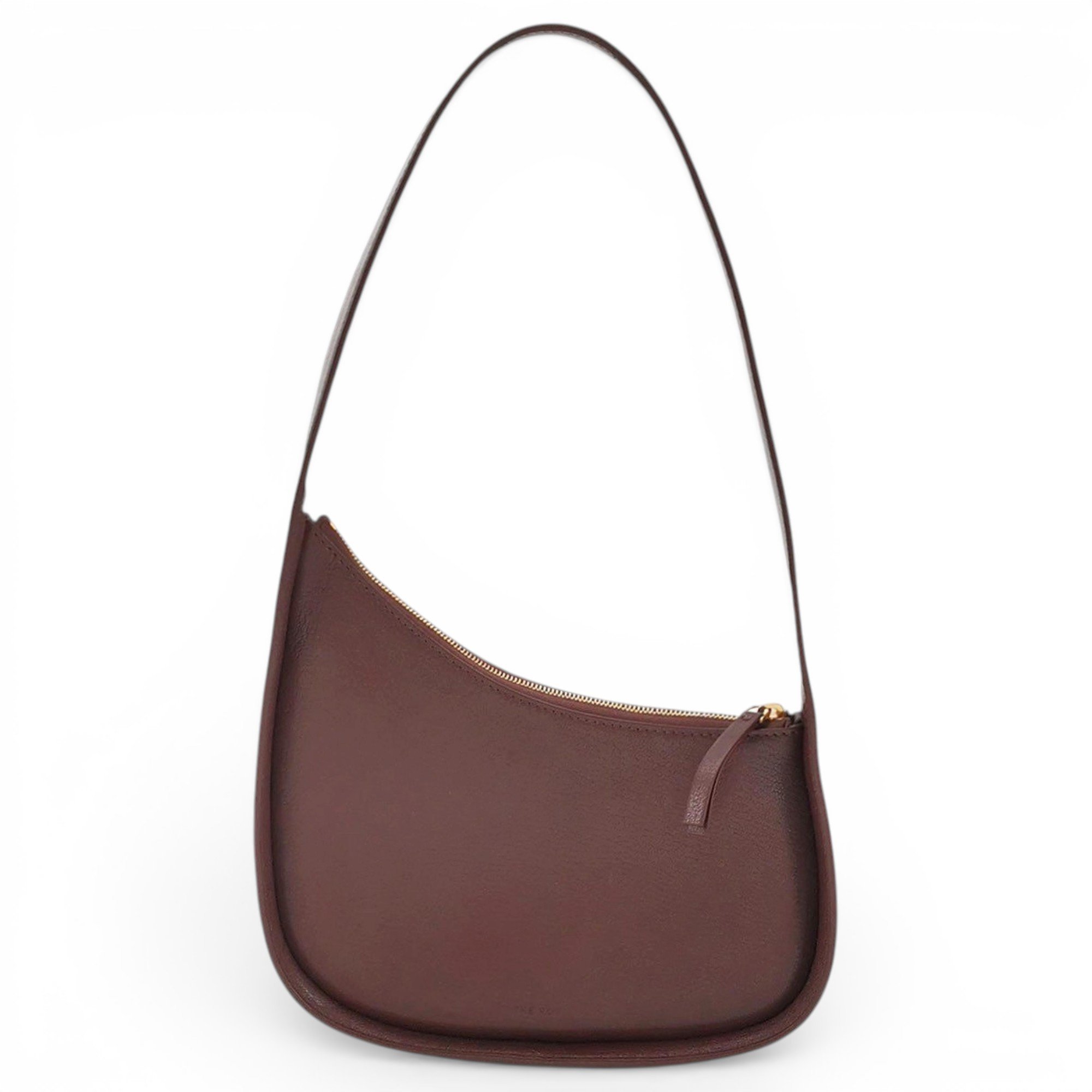 The Row Half Moon leather handbag