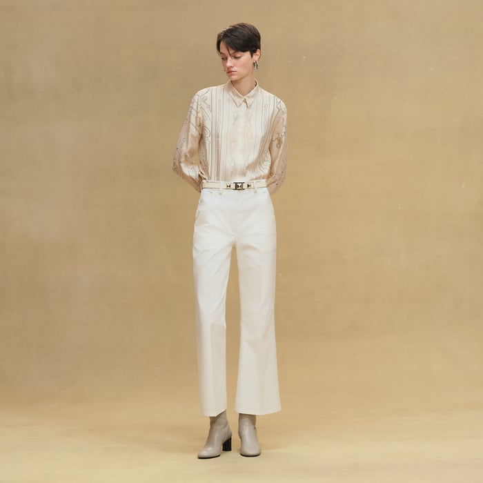 Blanc Perle "Candy Libris Bandana" Classic Shirt
