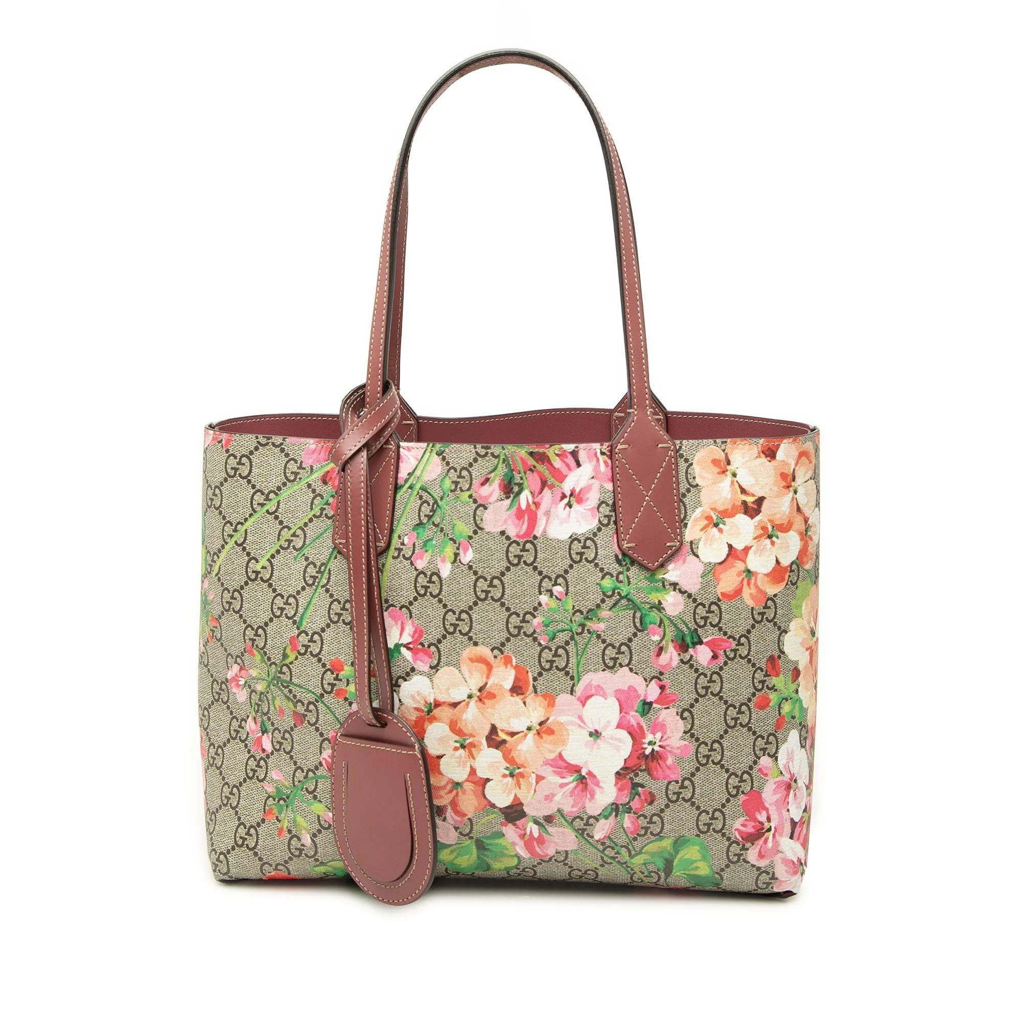 Gucci B leather tote