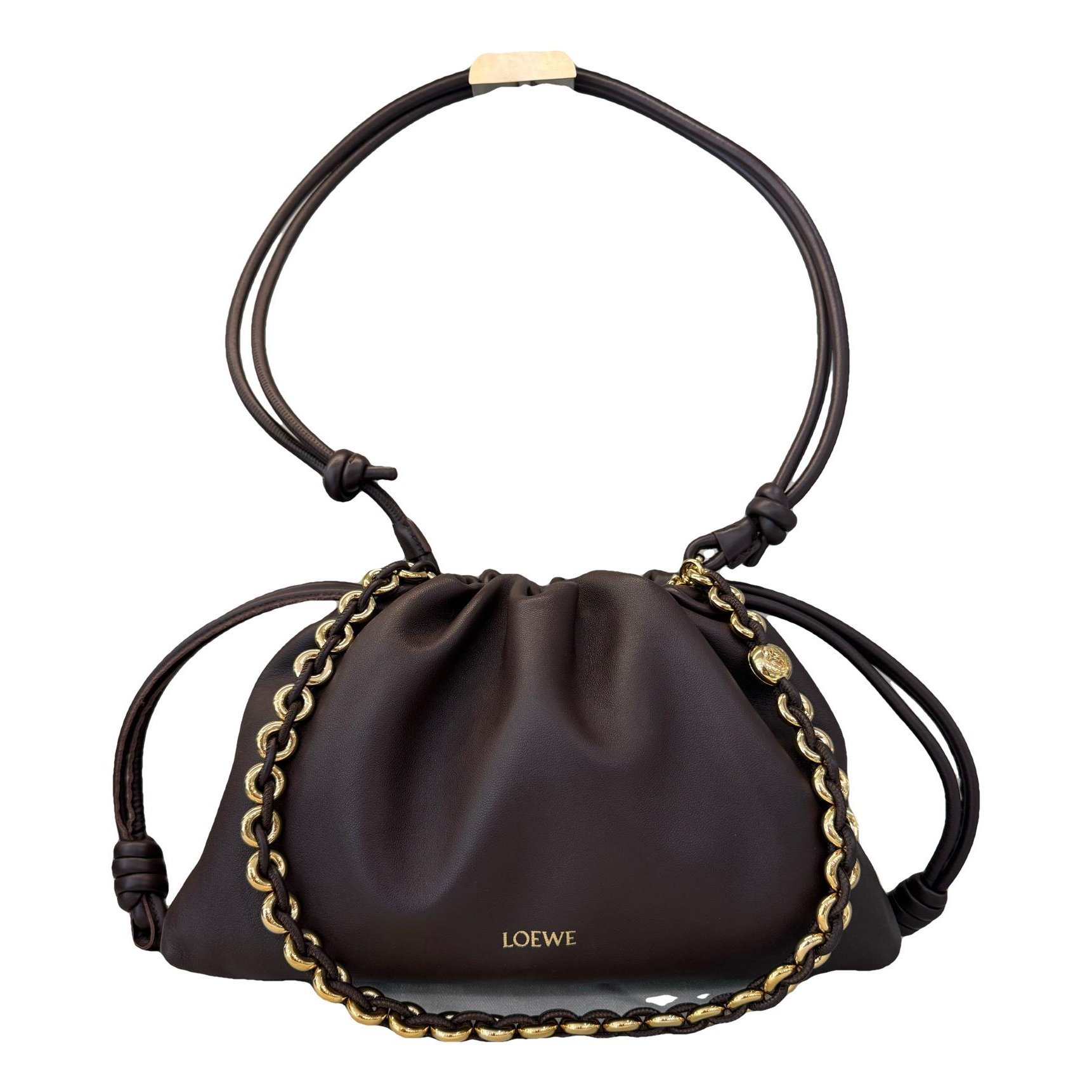 Flamenco leather handbag