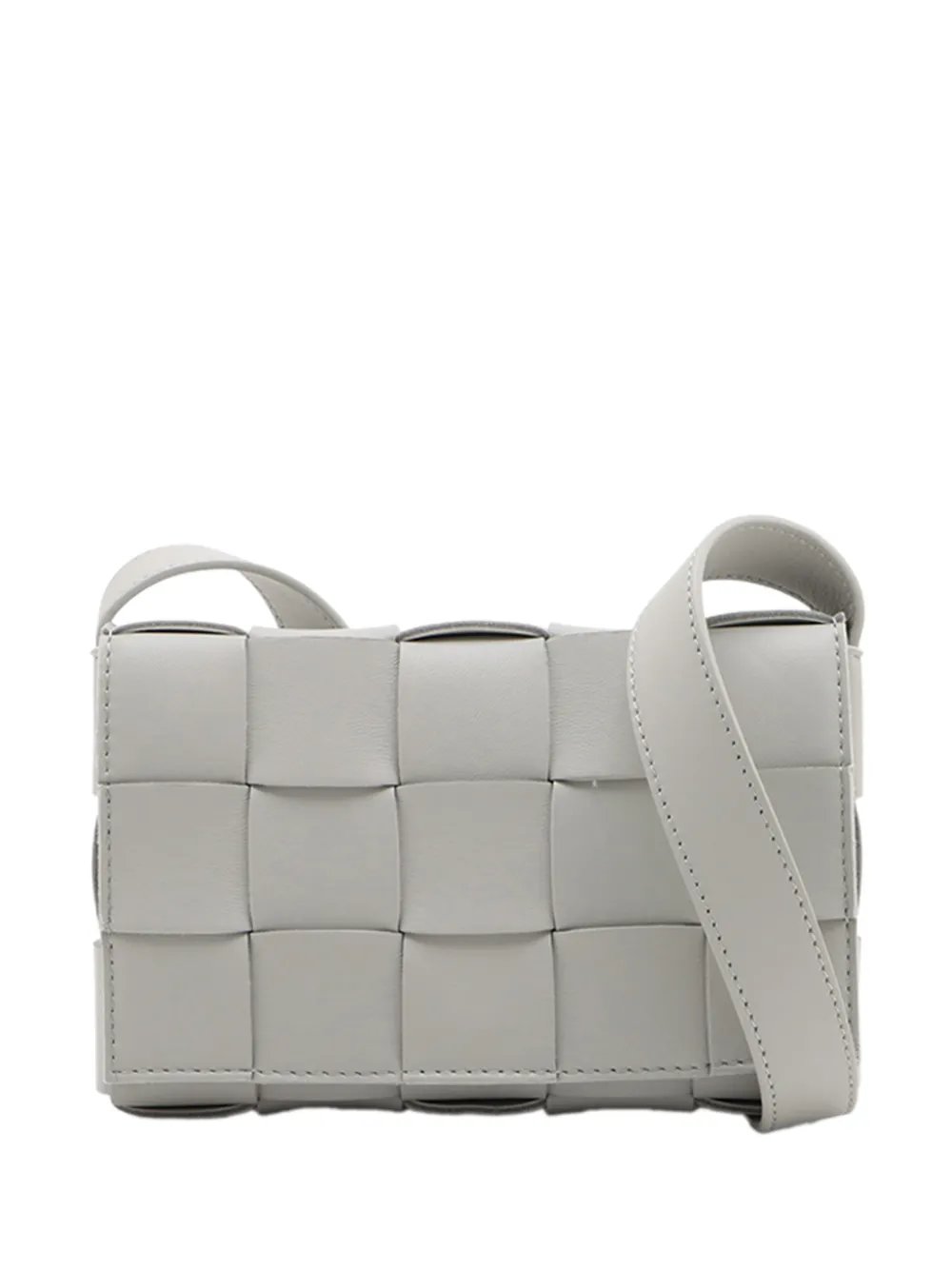 2010-2026 Small Nappa Intrecciato Cassette crossbody bag