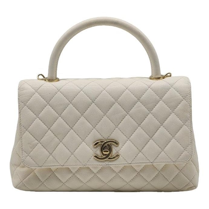 Coco Handle leather handbag